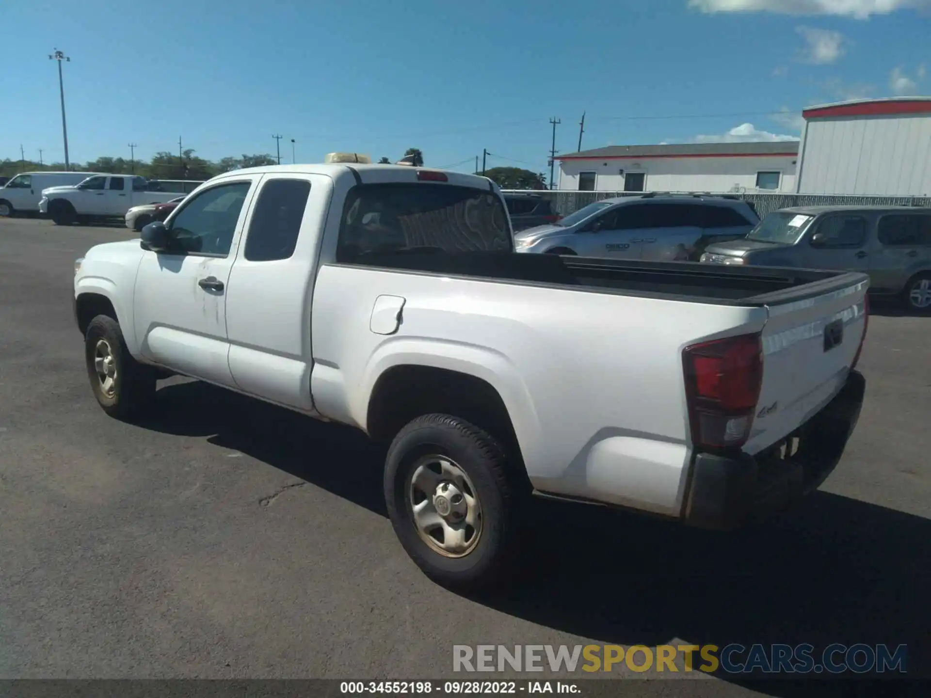 3 Photograph of a damaged car 3TYSX5EN7LT002646 TOYOTA TACOMA 4WD 2020