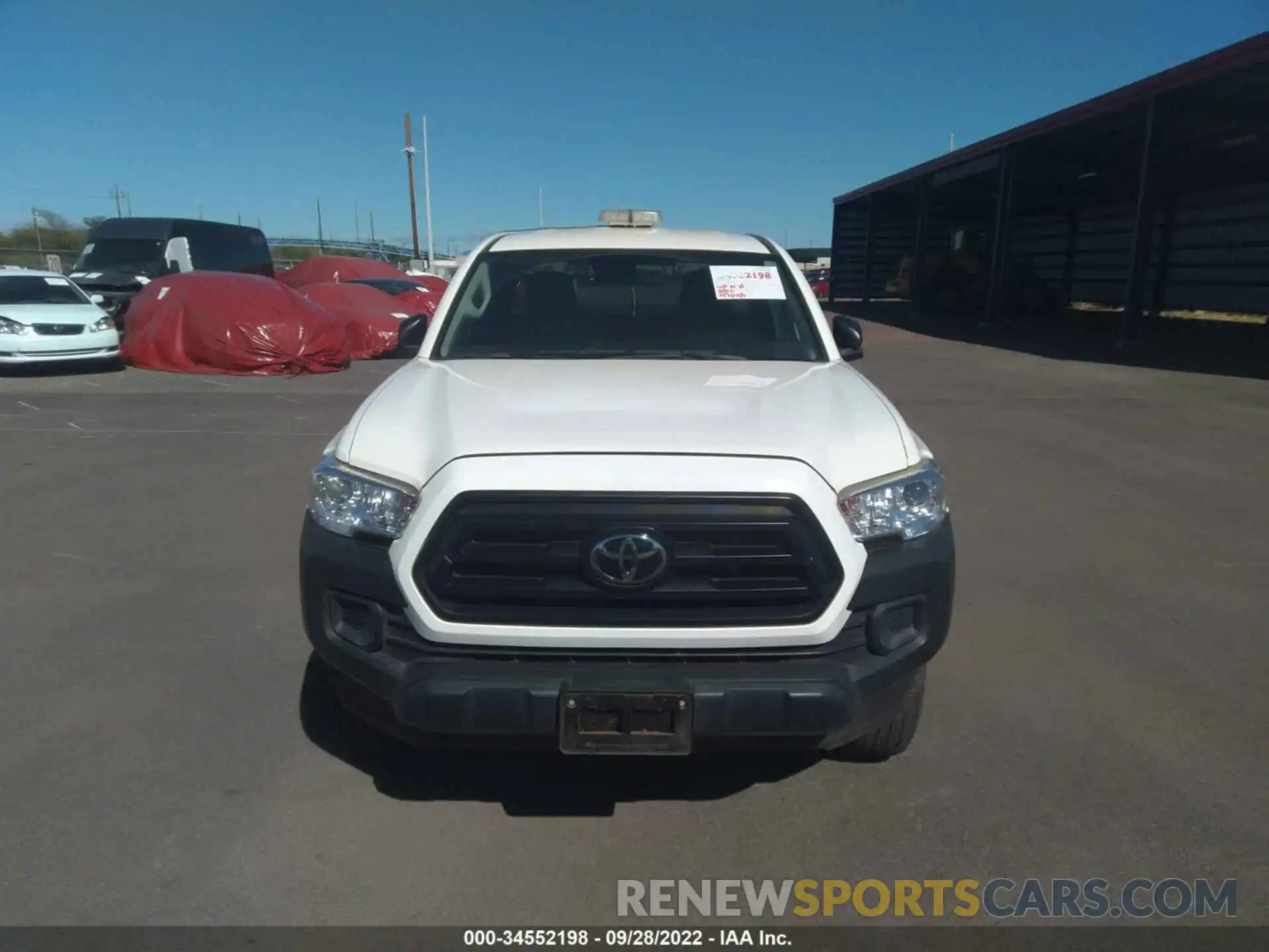 6 Photograph of a damaged car 3TYSX5EN7LT002646 TOYOTA TACOMA 4WD 2020