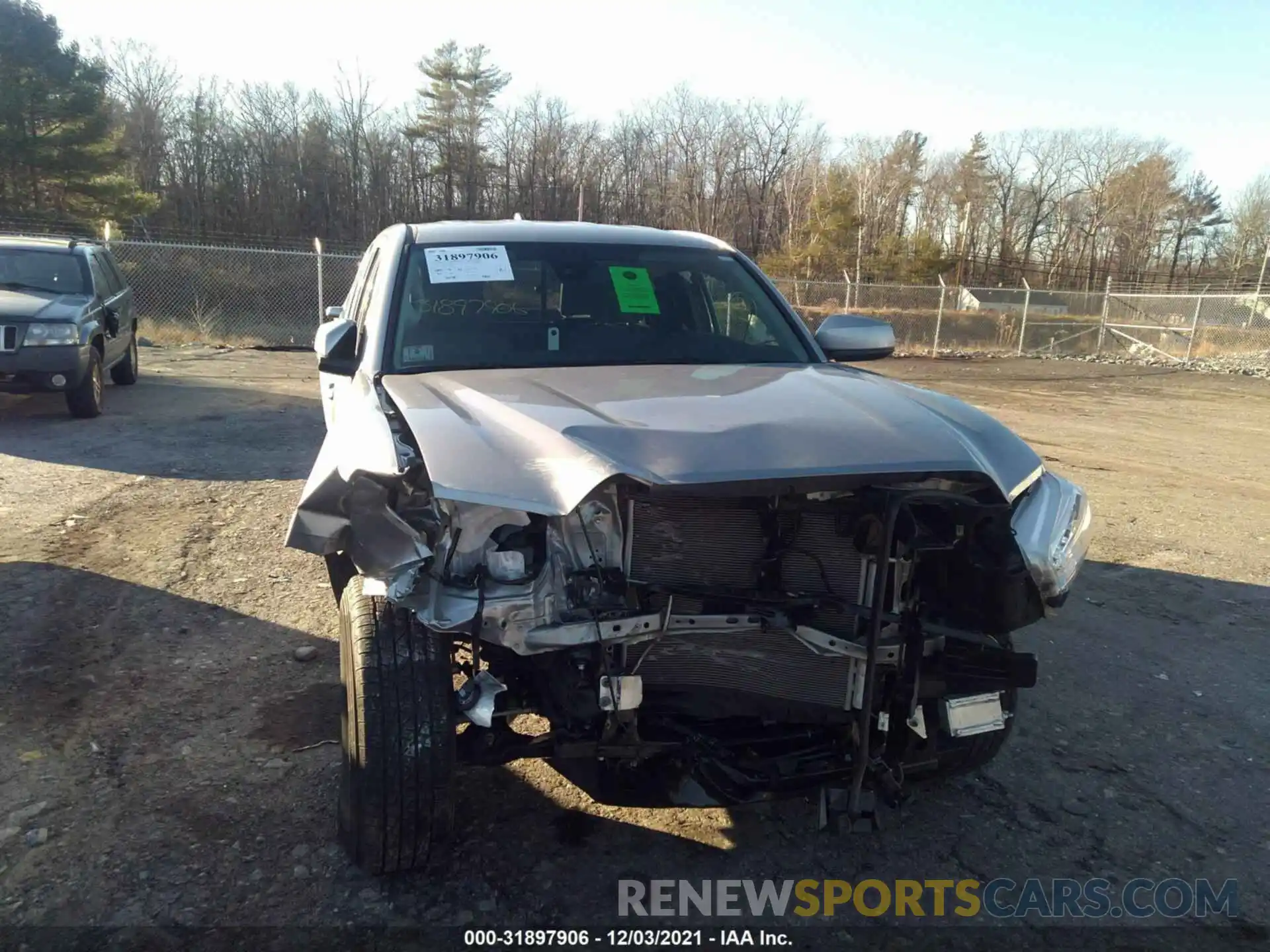 6 Photograph of a damaged car 3TYSX5ENXLT000650 TOYOTA TACOMA 4WD 2020