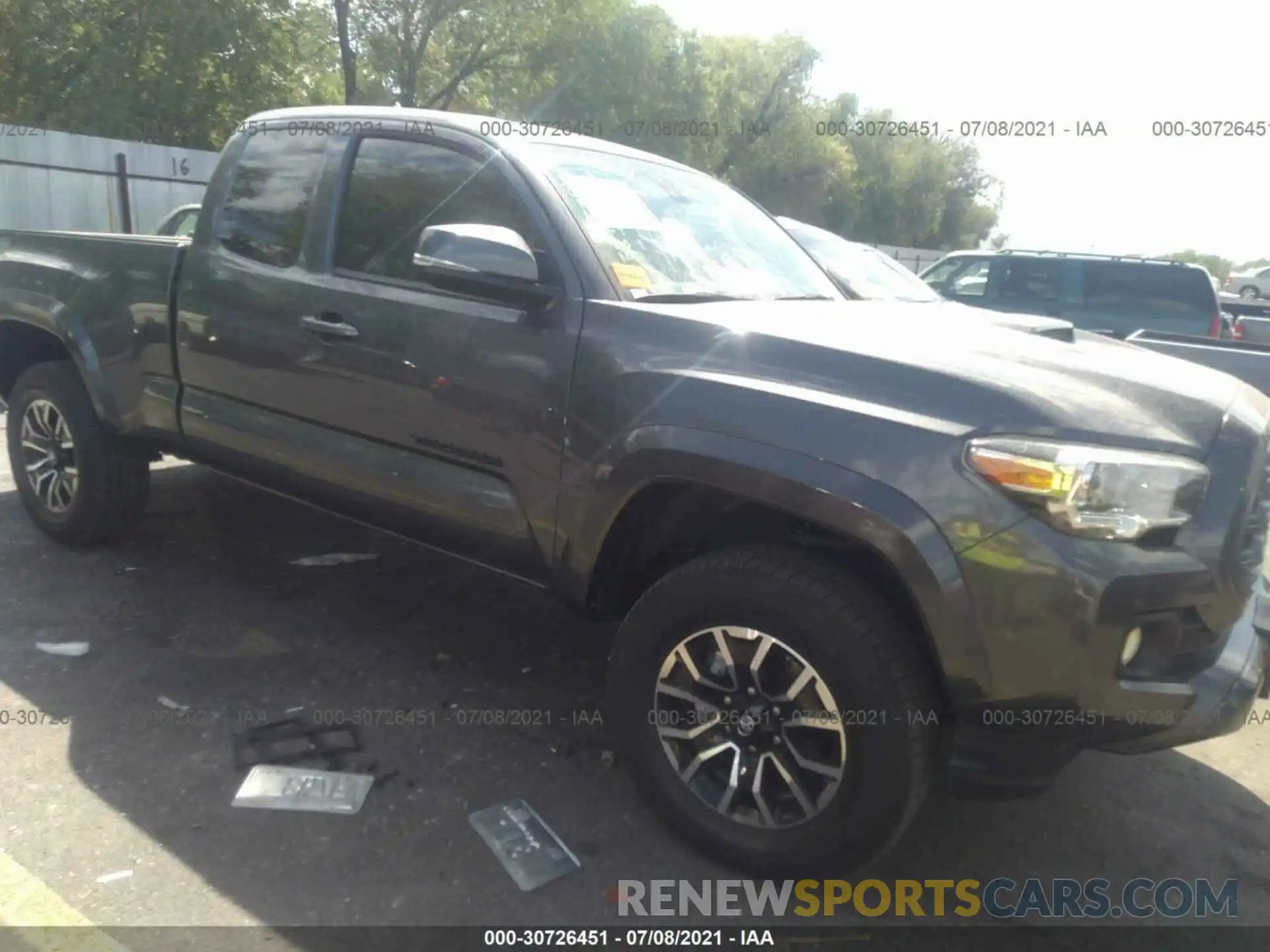 1 Photograph of a damaged car 3TYSZ5AN3LT004507 TOYOTA TACOMA 4WD 2020