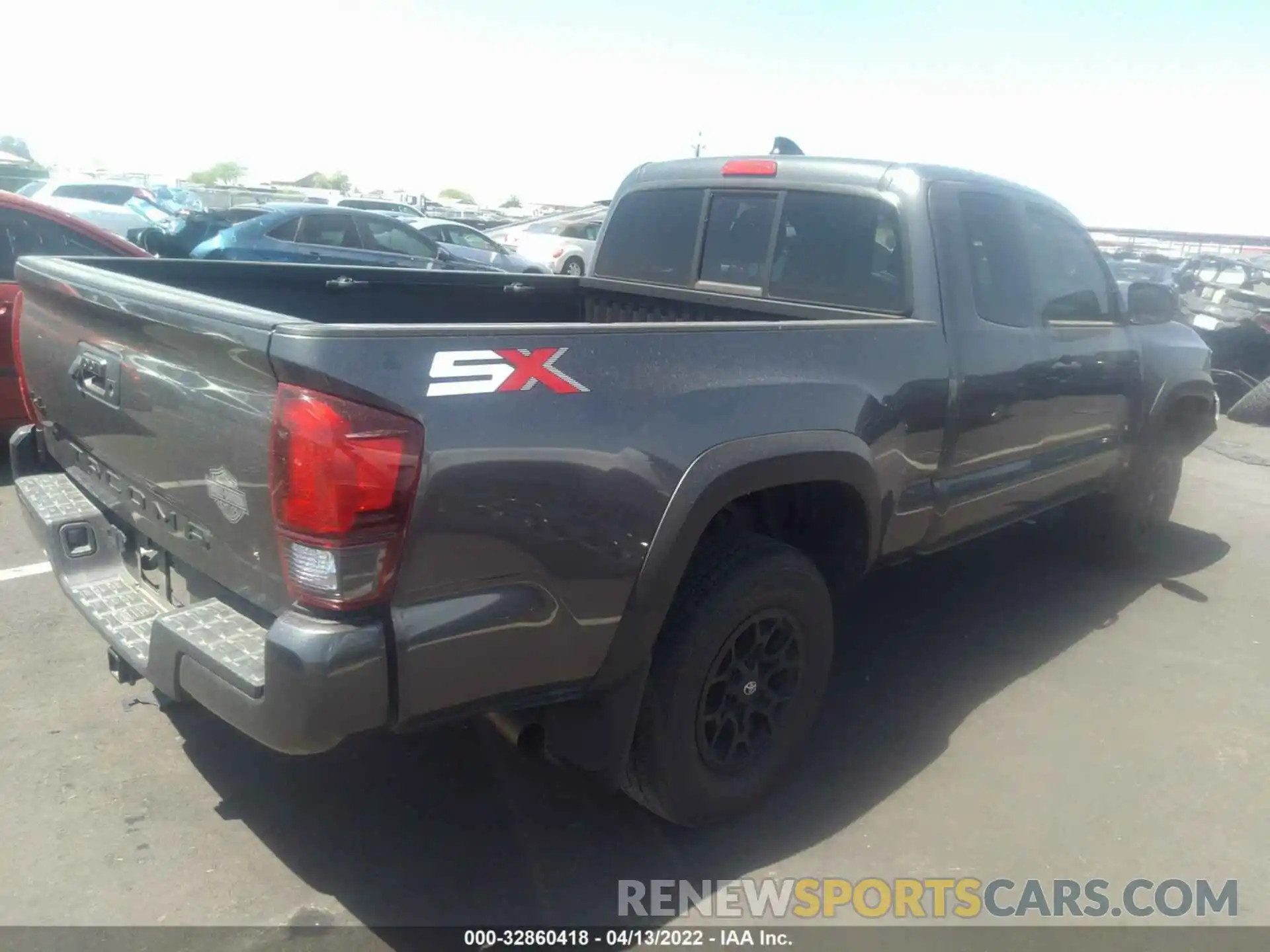 4 Фотография поврежденного автомобиля 3TYSZ5AN4LT001549 TOYOTA TACOMA 4WD 2020