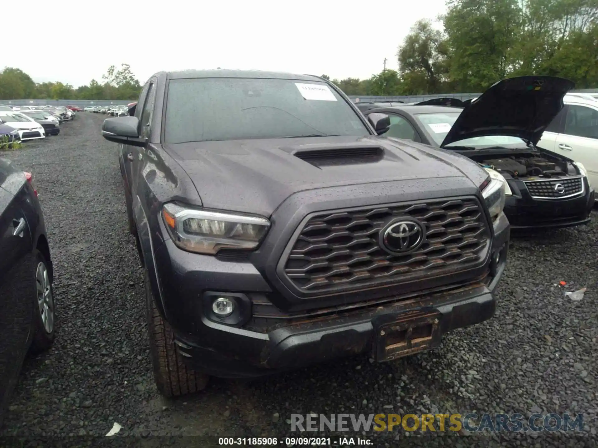 1 Photograph of a damaged car 3TYSZ5AN6LT000032 TOYOTA TACOMA 4WD 2020