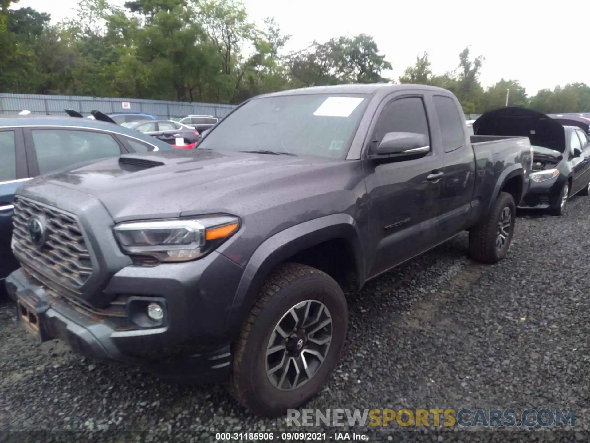 2 Photograph of a damaged car 3TYSZ5AN6LT000032 TOYOTA TACOMA 4WD 2020