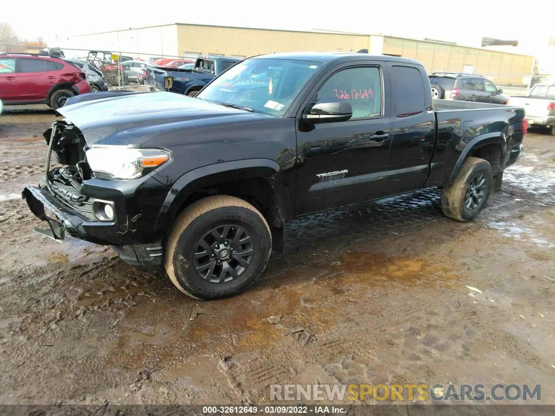 2 Фотография поврежденного автомобиля 3TYSZ5AN6LT002251 TOYOTA TACOMA 4WD 2020