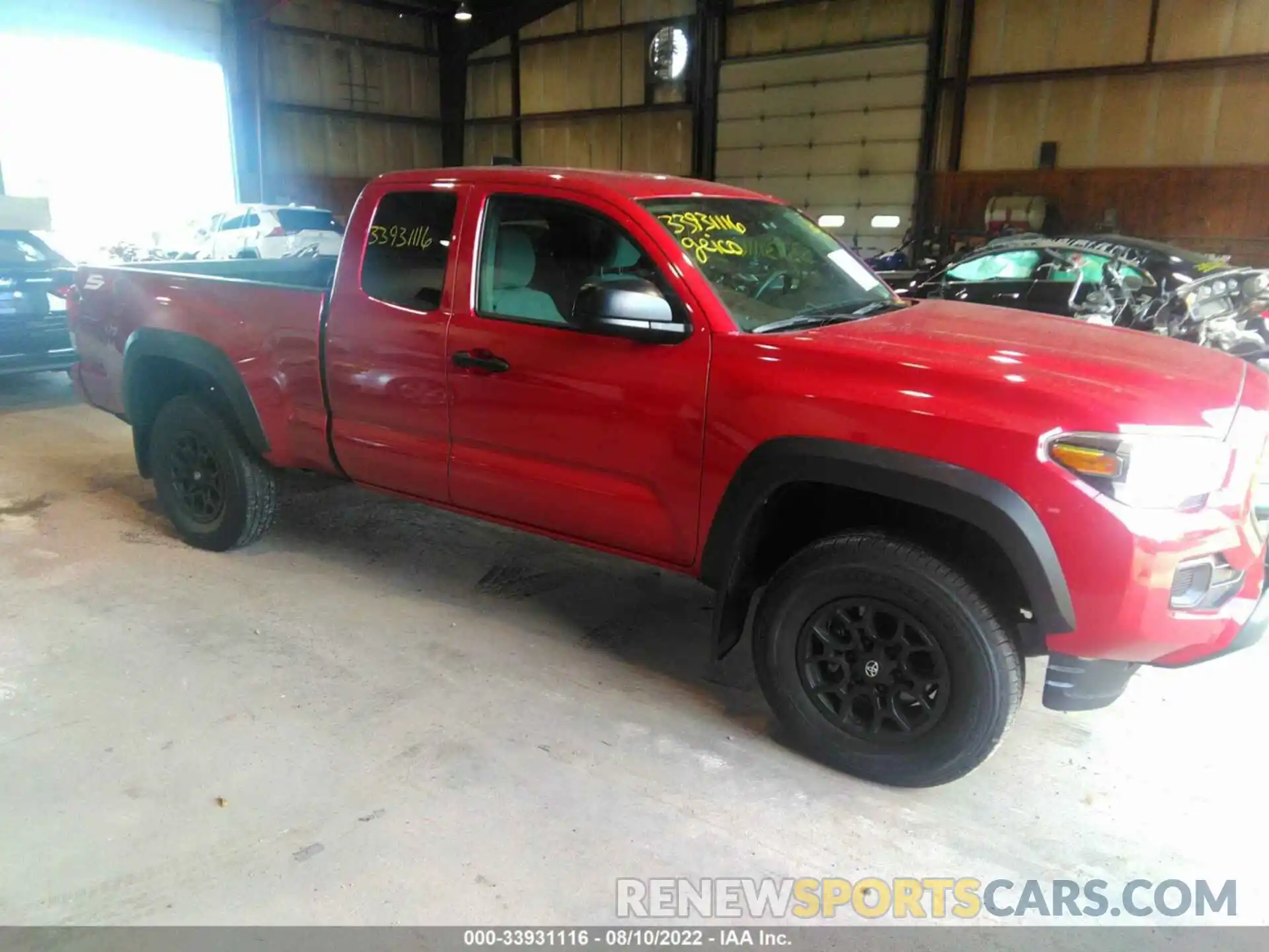 1 Photograph of a damaged car 3TYSZ5AN6LT006915 TOYOTA TACOMA 4WD 2020