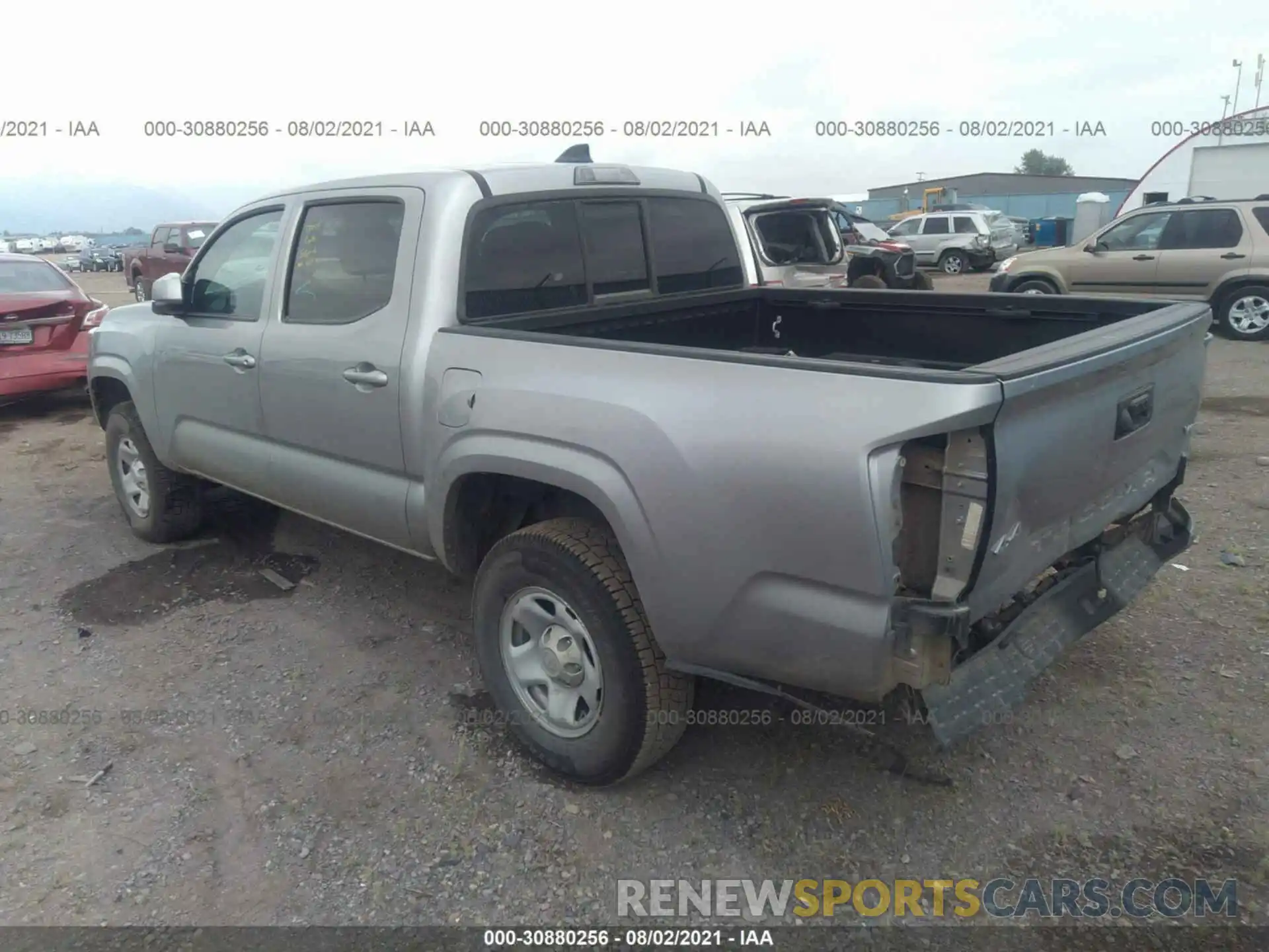 3 Photograph of a damaged car 5TFCZ5AN0LX213486 TOYOTA TACOMA 4WD 2020