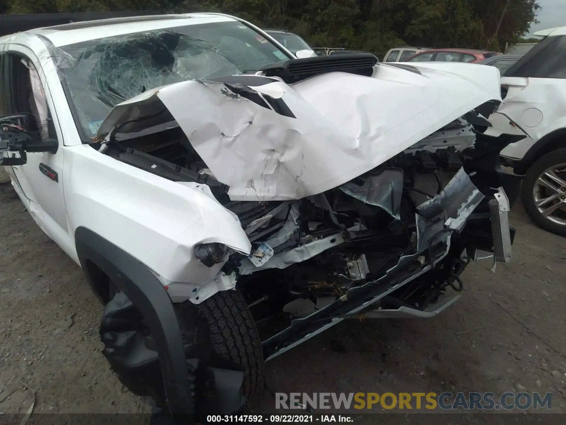 6 Photograph of a damaged car 5TFCZ5AN0LX217781 TOYOTA TACOMA 4WD 2020