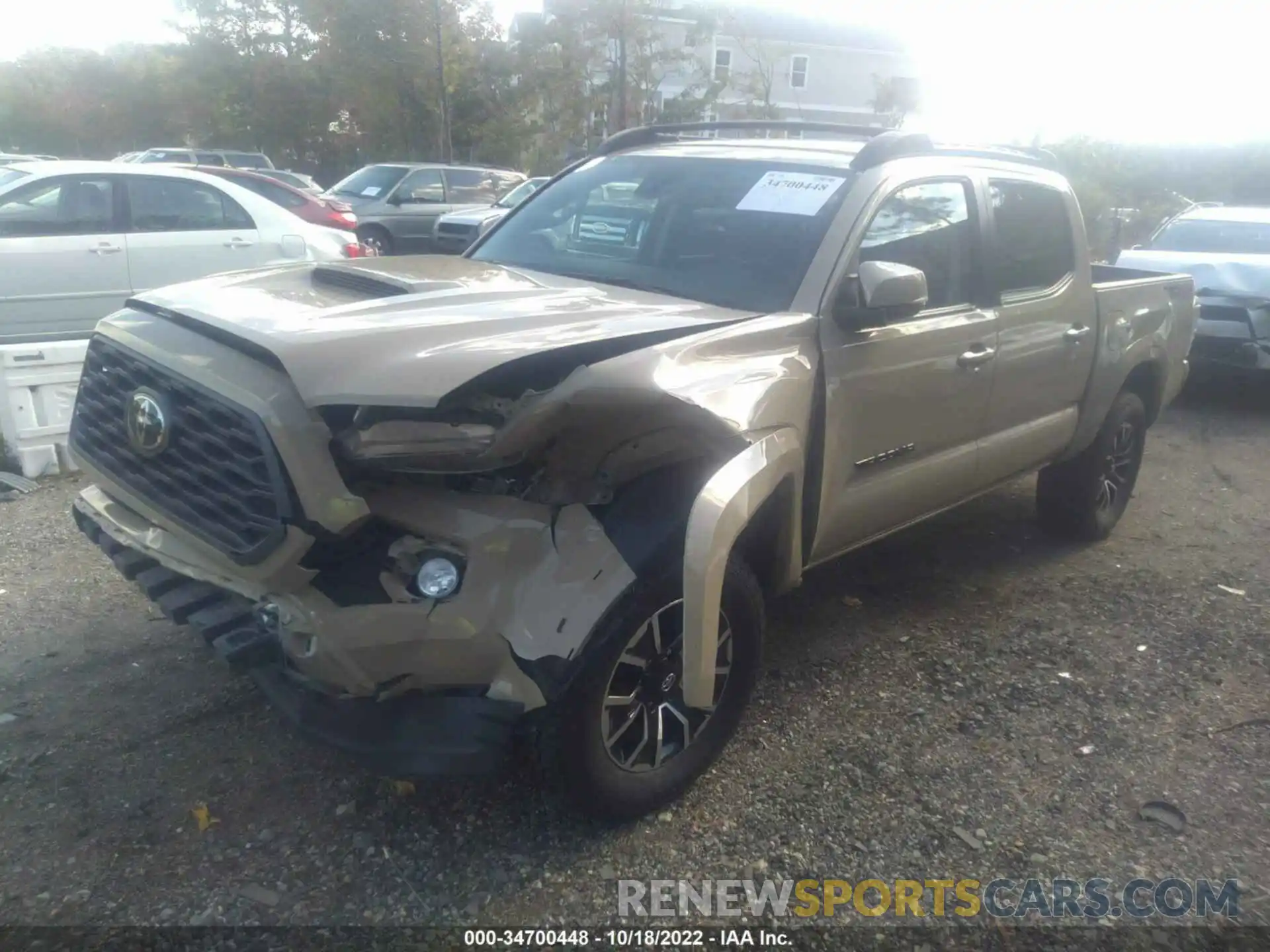 6 Фотография поврежденного автомобиля 5TFCZ5AN0LX222446 TOYOTA TACOMA 4WD 2020