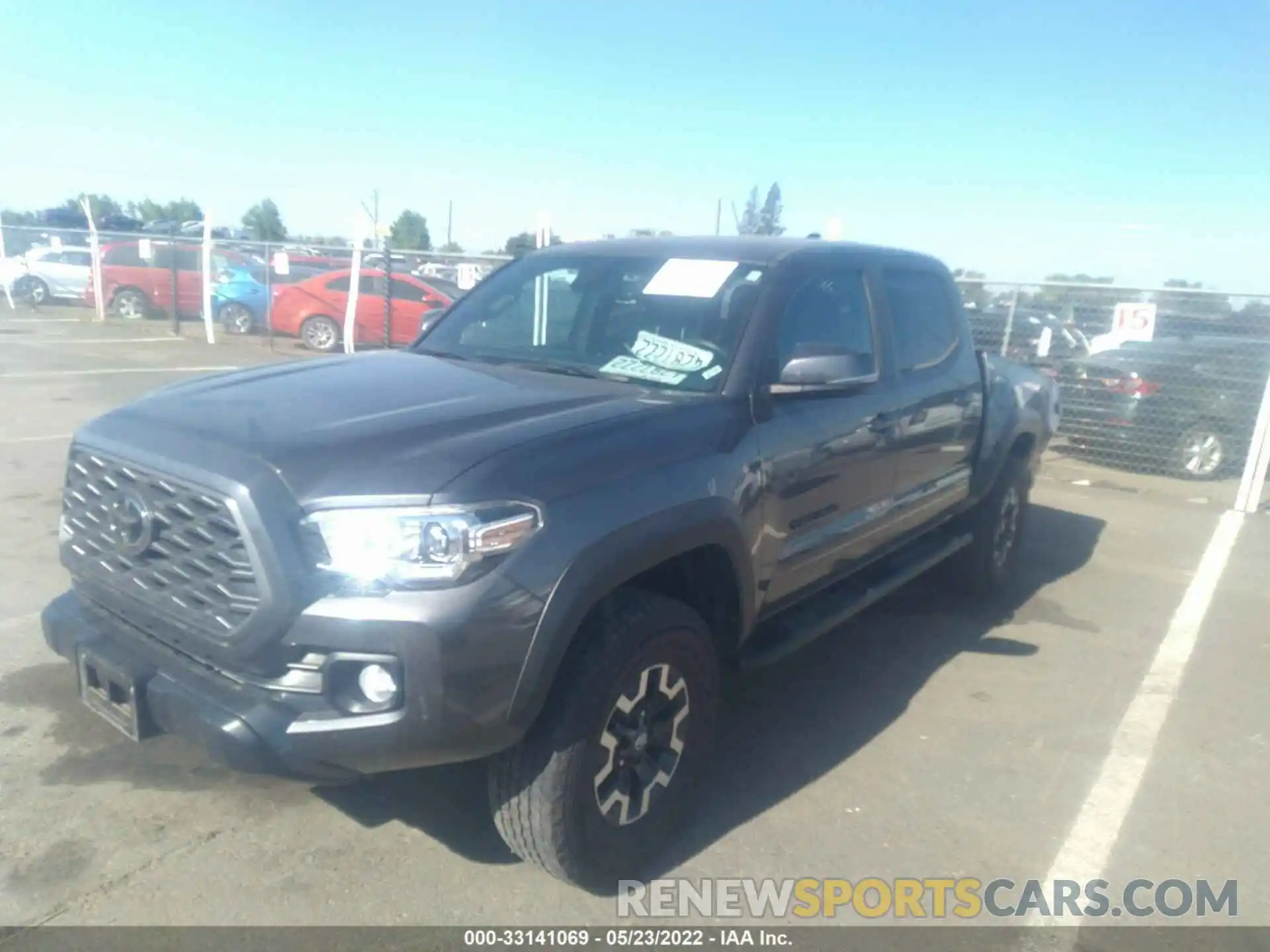 2 Photograph of a damaged car 5TFCZ5AN0LX224083 TOYOTA TACOMA 4WD 2020