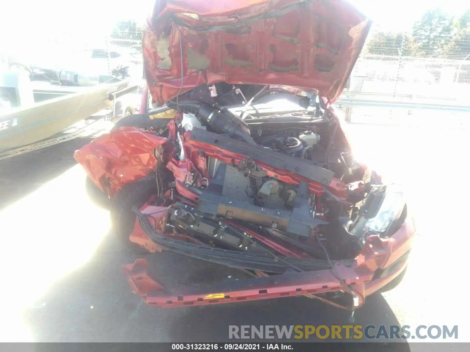 10 Photograph of a damaged car 5TFCZ5AN1LX242513 TOYOTA TACOMA 4WD 2020