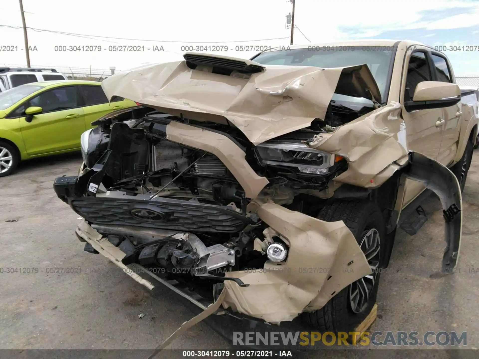 6 Фотография поврежденного автомобиля 5TFCZ5AN2LX228894 TOYOTA TACOMA 4WD 2020