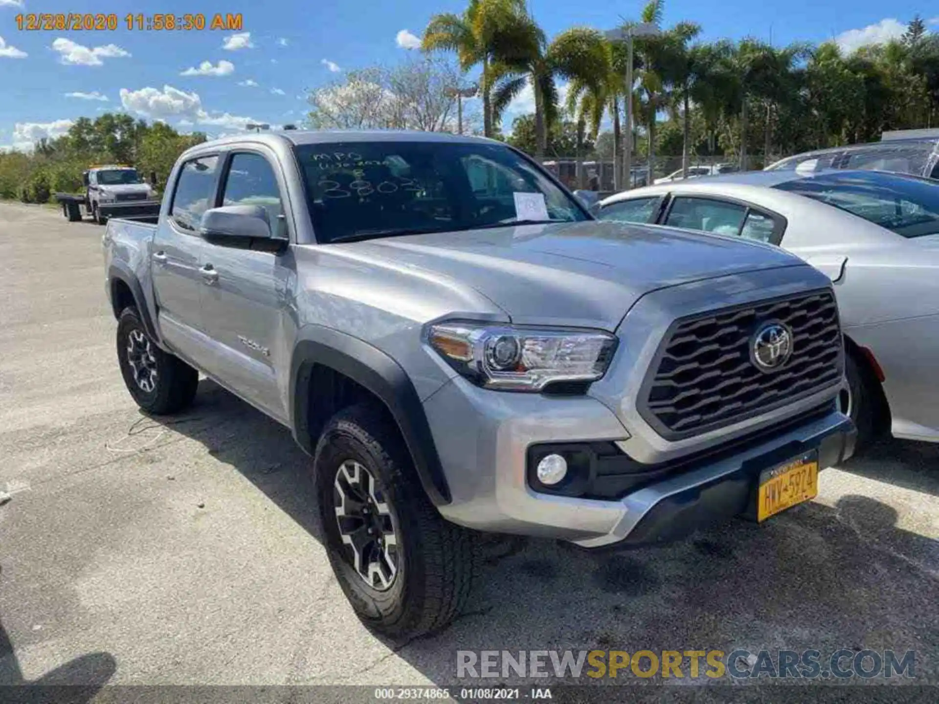 16 Photograph of a damaged car 5TFCZ5AN3LX223803 TOYOTA TACOMA 4WD 2020