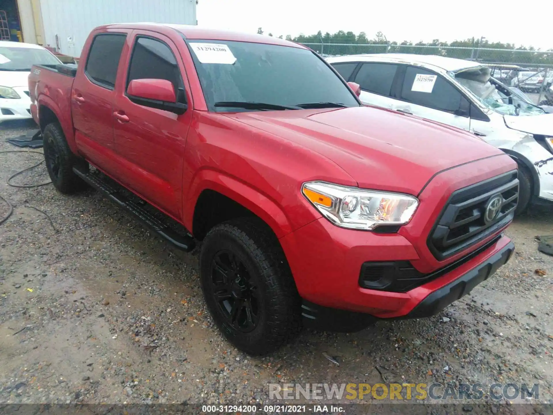 1 Photograph of a damaged car 5TFCZ5AN3LX239094 TOYOTA TACOMA 4WD 2020