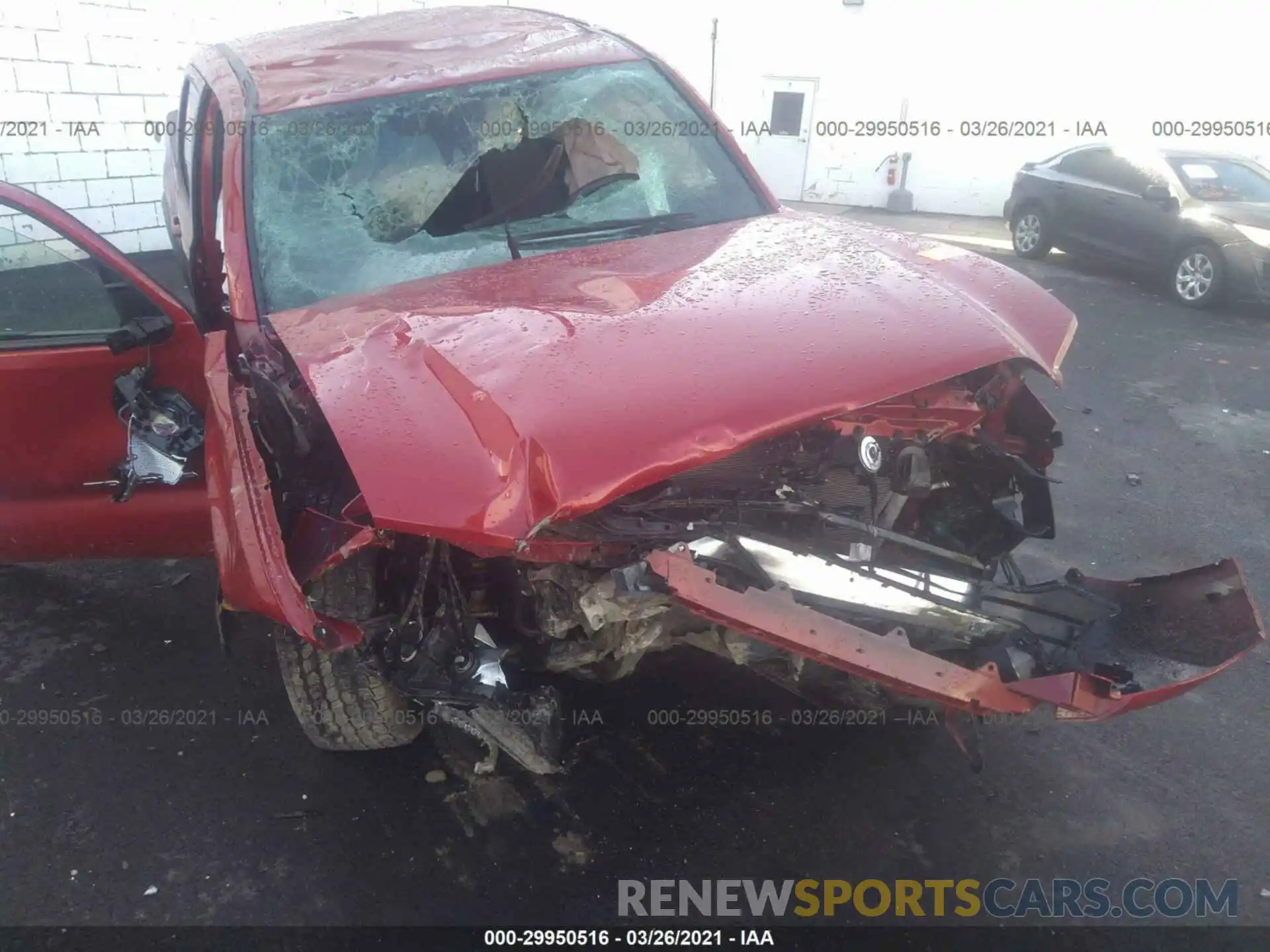 6 Фотография поврежденного автомобиля 5TFCZ5AN3LX241766 TOYOTA TACOMA 4WD 2020
