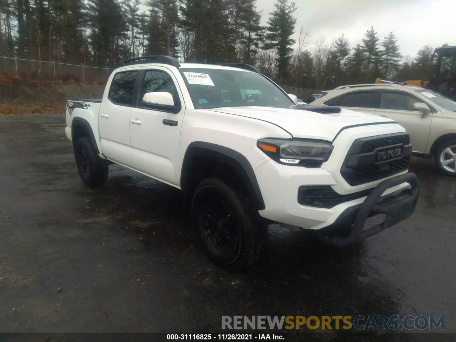 1 Photograph of a damaged car 5TFCZ5AN3LX242156 TOYOTA TACOMA 4WD 2020