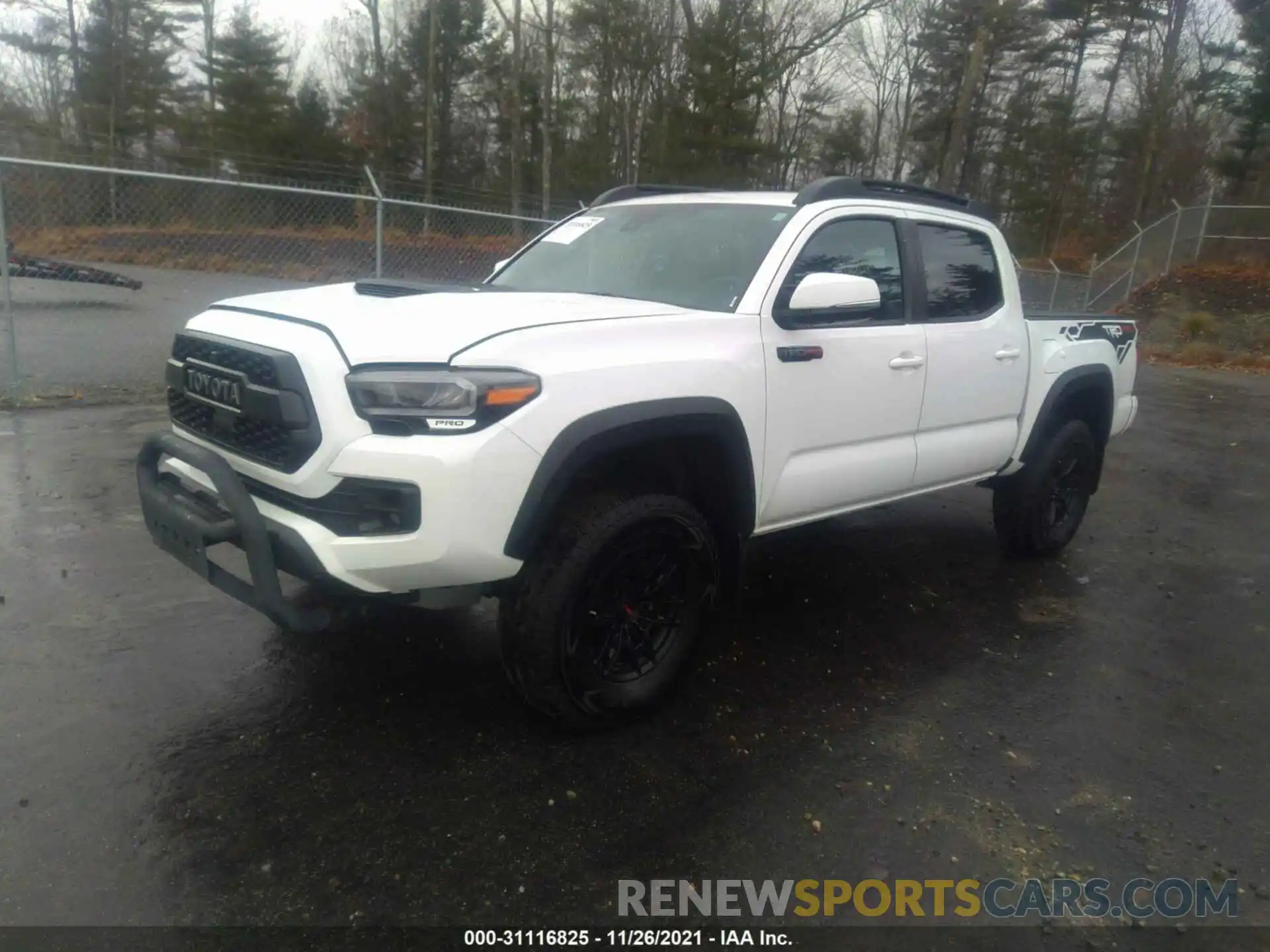 2 Photograph of a damaged car 5TFCZ5AN3LX242156 TOYOTA TACOMA 4WD 2020