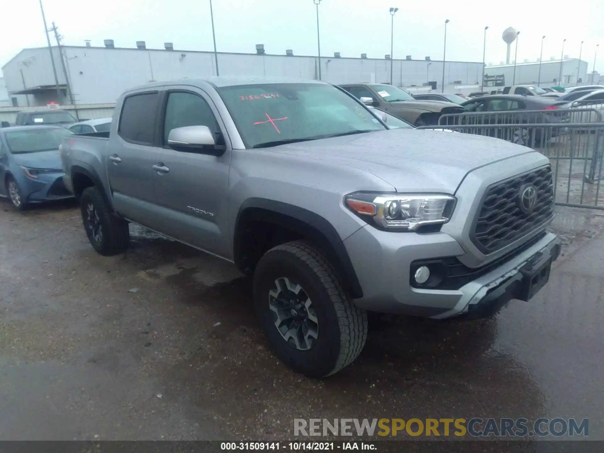 1 Photograph of a damaged car 5TFCZ5AN4LX230517 TOYOTA TACOMA 4WD 2020