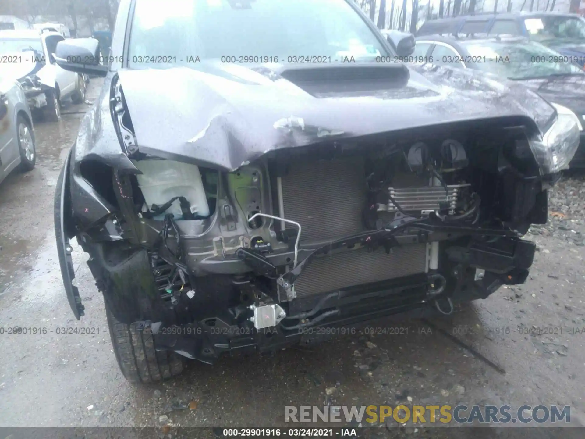 6 Фотография поврежденного автомобиля 5TFCZ5AN5LX226864 TOYOTA TACOMA 4WD 2020
