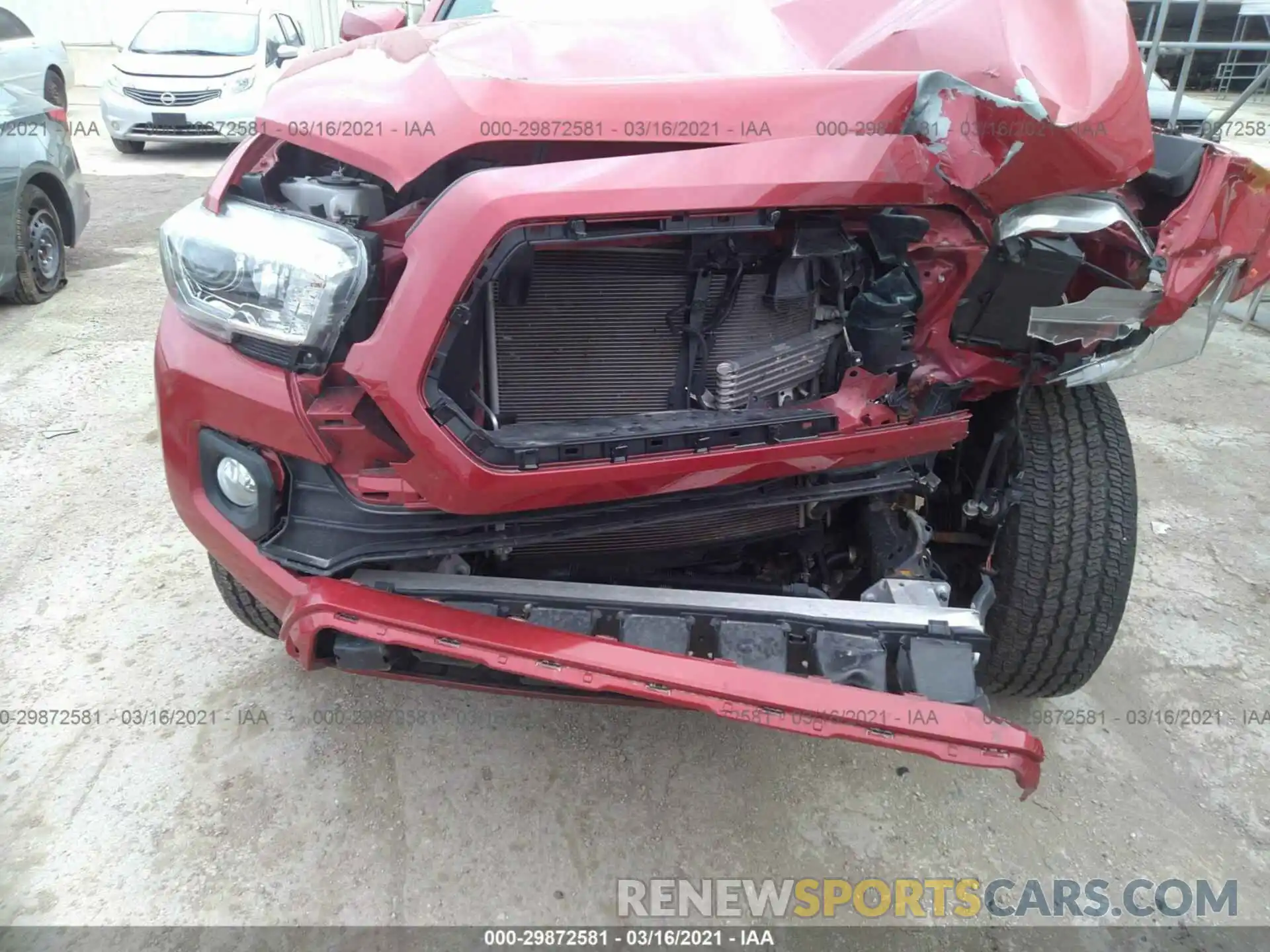 6 Photograph of a damaged car 5TFCZ5AN6LX230759 TOYOTA TACOMA 4WD 2020