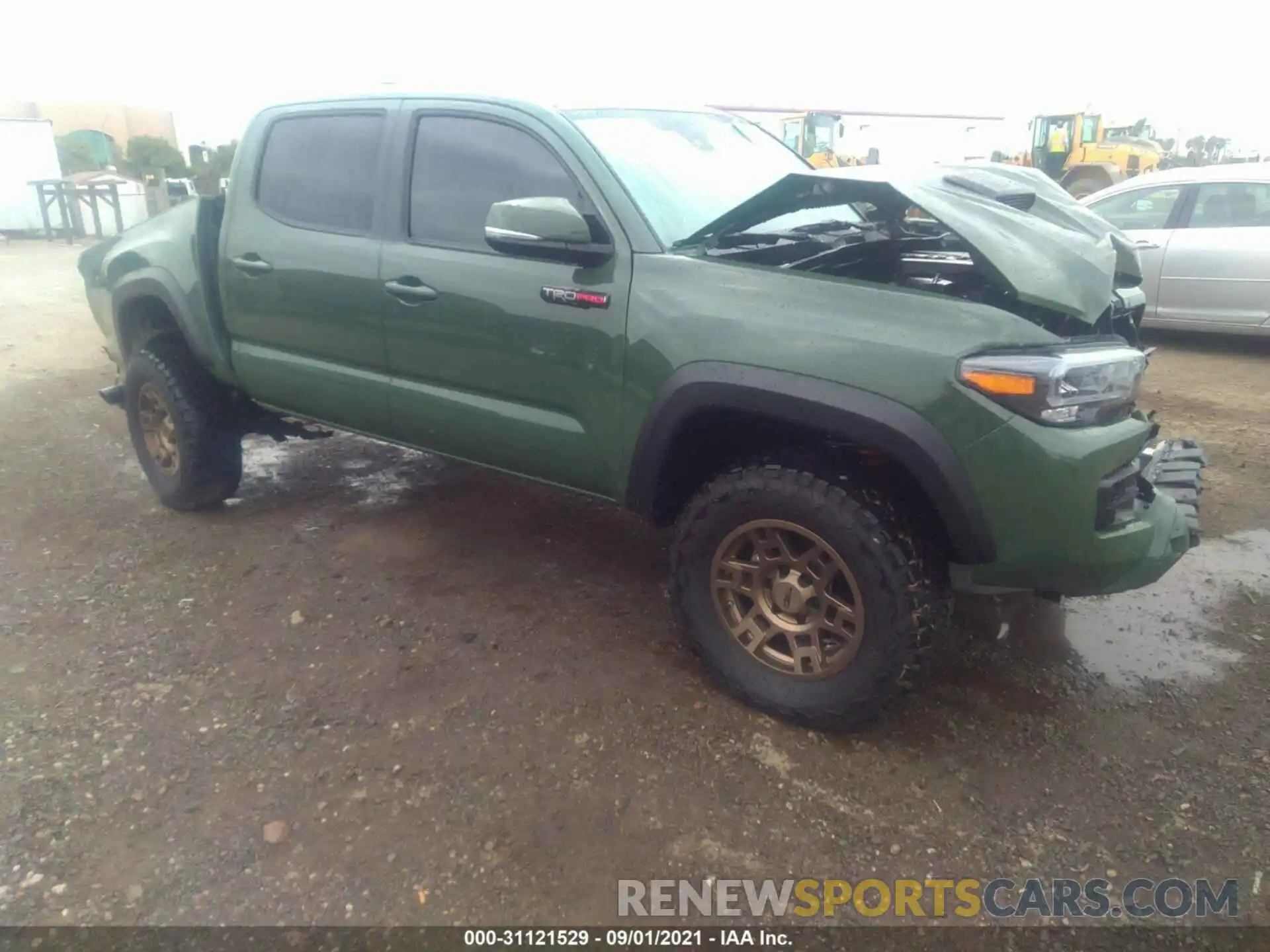 1 Photograph of a damaged car 5TFCZ5AN6LX241471 TOYOTA TACOMA 4WD 2020