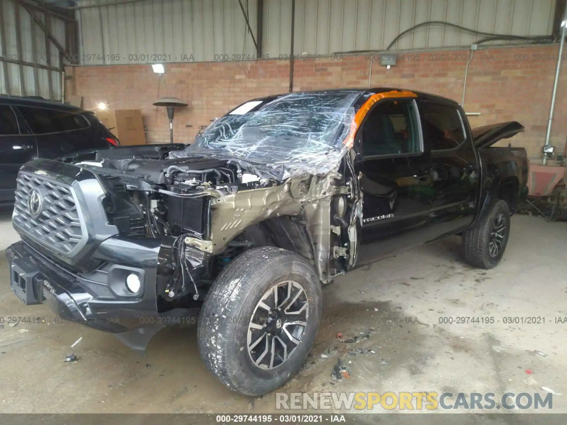 2 Photograph of a damaged car 5TFCZ5AN8LX230603 TOYOTA TACOMA 4WD 2020