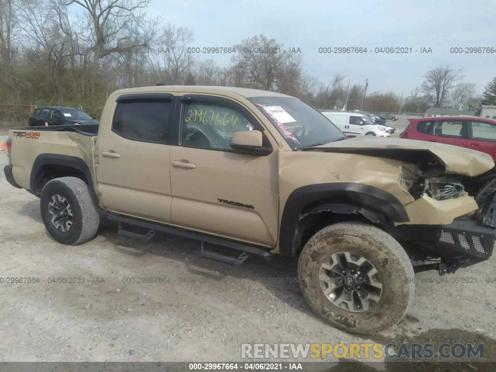 6 Photograph of a damaged car 5TFCZ5AN9LX229959 TOYOTA TACOMA 4WD 2020