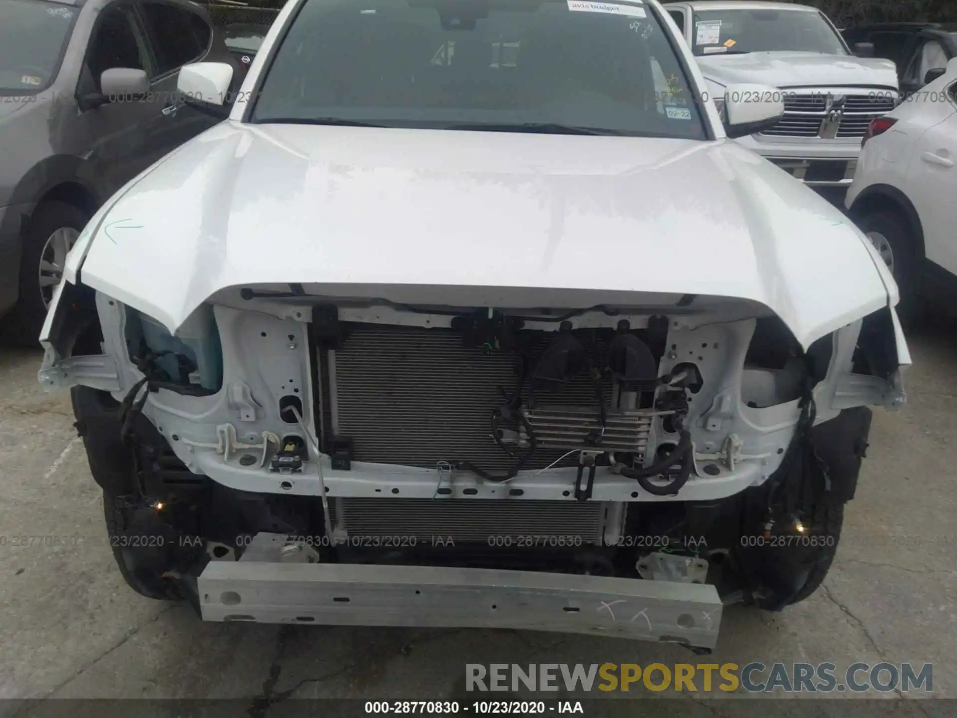 6 Photograph of a damaged car 5TFCZ5AN9LX230710 TOYOTA TACOMA 4WD 2020