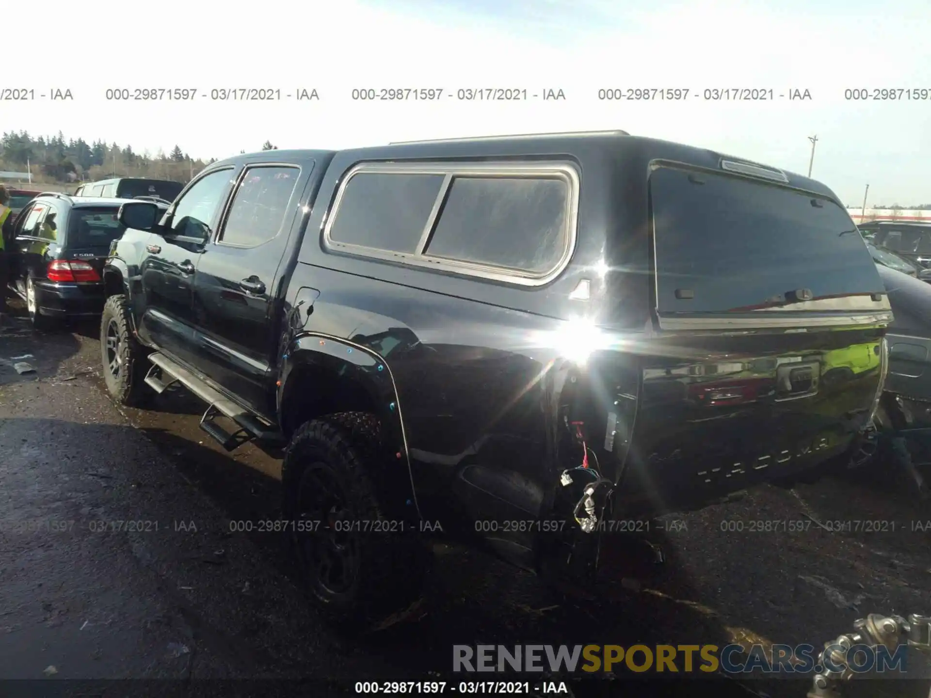 3 Photograph of a damaged car 5TFCZ5AN9LX237849 TOYOTA TACOMA 4WD 2020