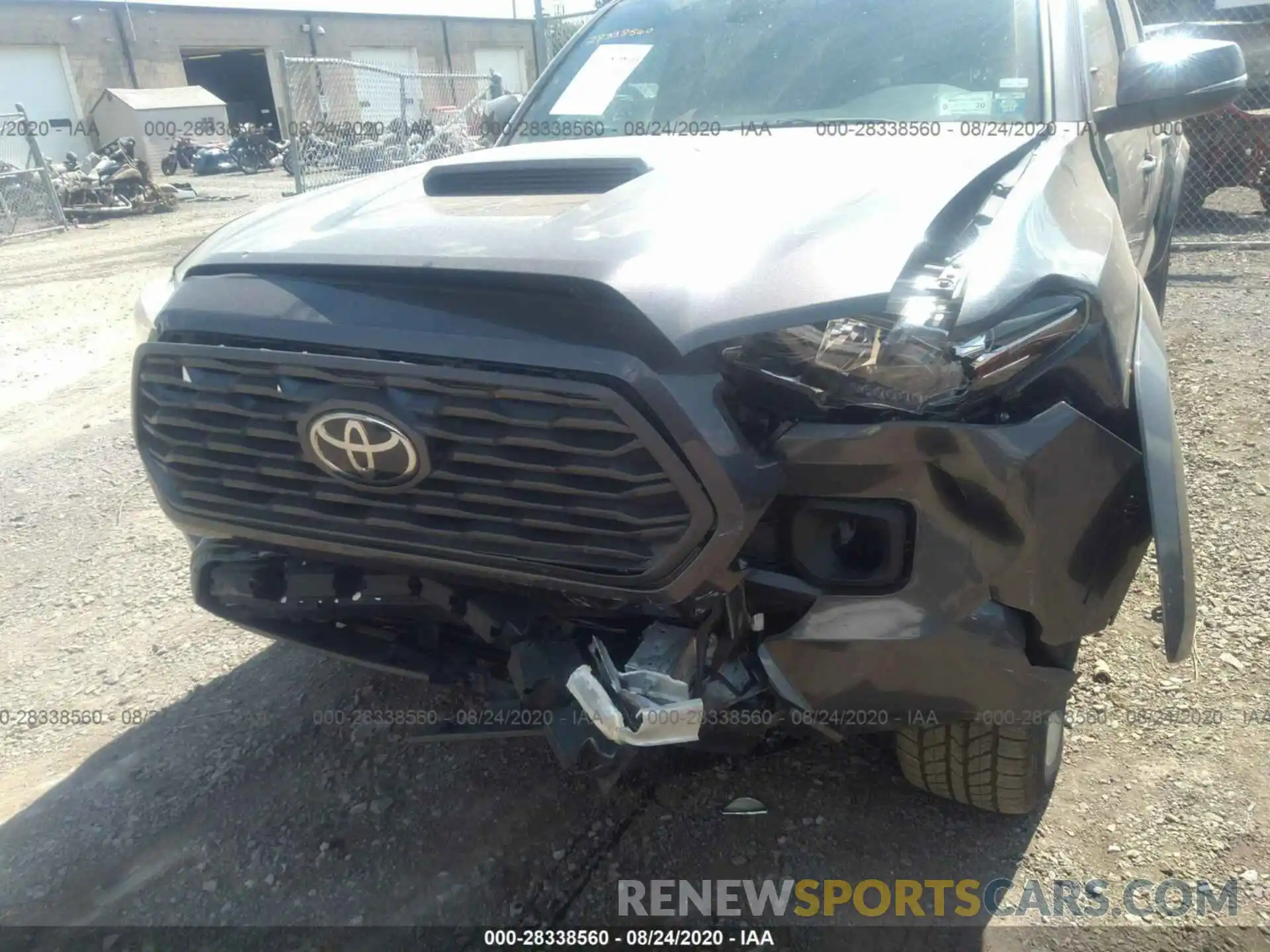 6 Photograph of a damaged car 5TFCZ5ANXLX222714 TOYOTA TACOMA 4WD 2020