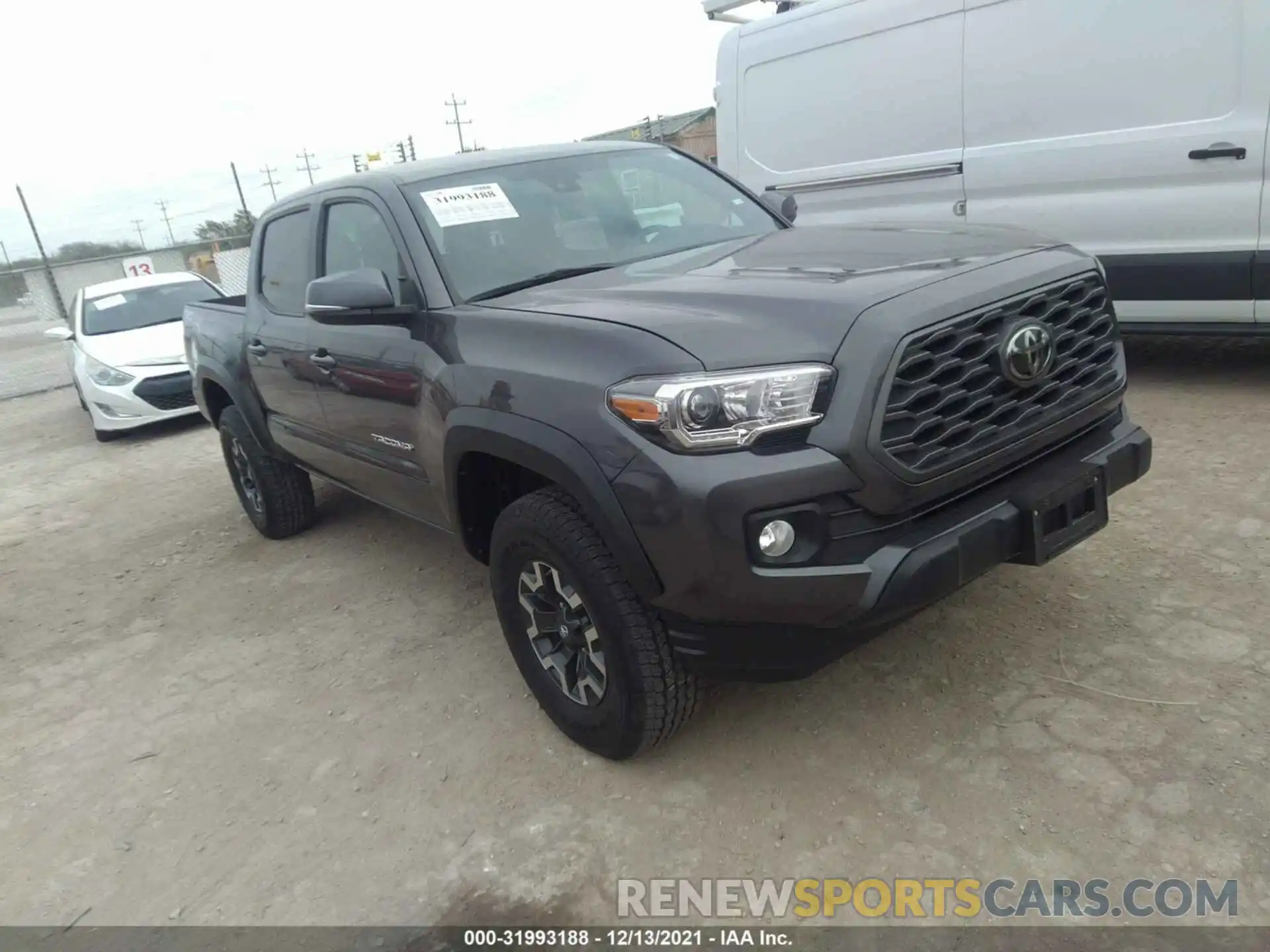 1 Photograph of a damaged car 5TFCZ5ANXLX222826 TOYOTA TACOMA 4WD 2020