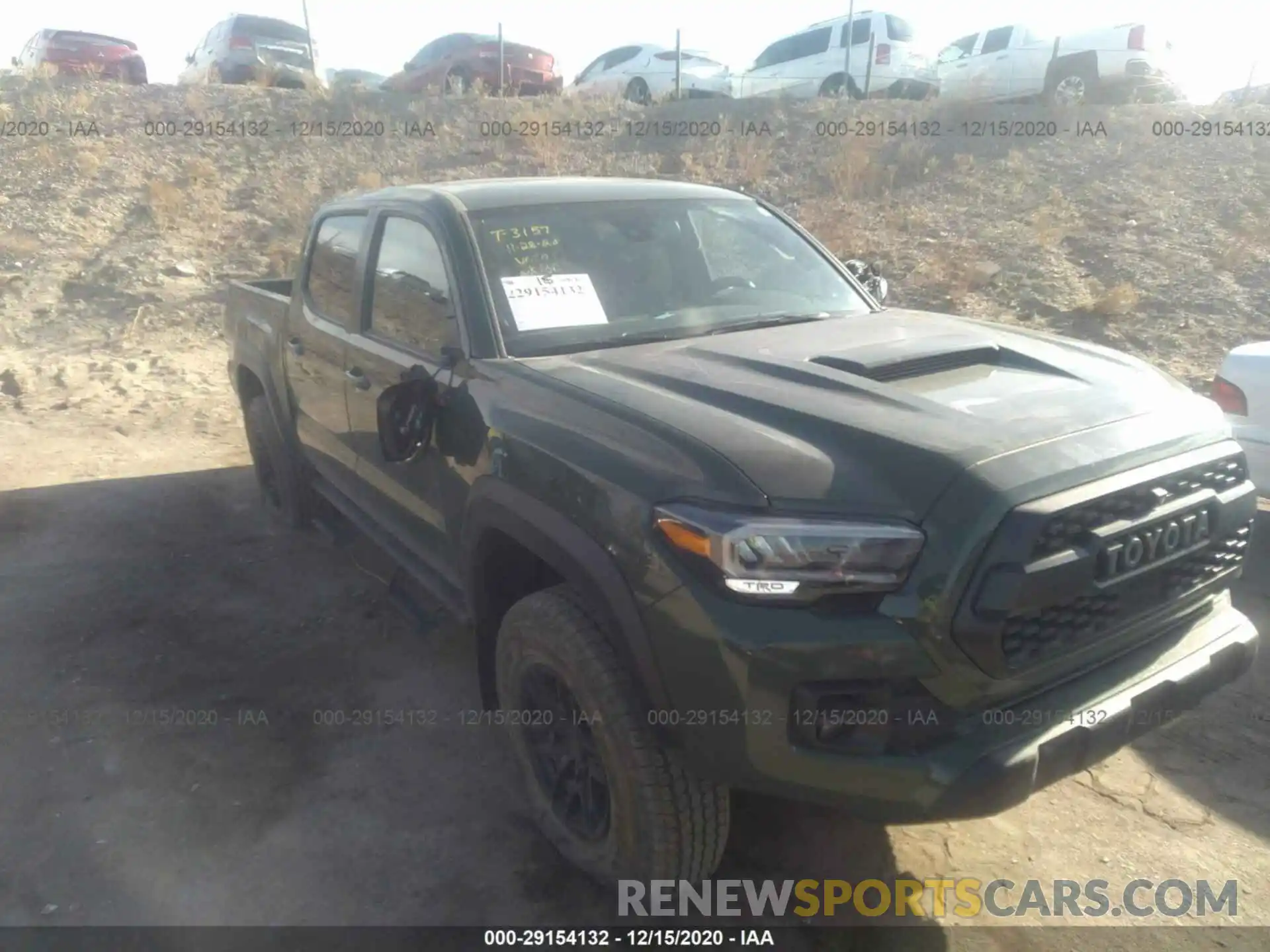 6 Photograph of a damaged car 5TFCZ5ANXLX230344 TOYOTA TACOMA 4WD 2020