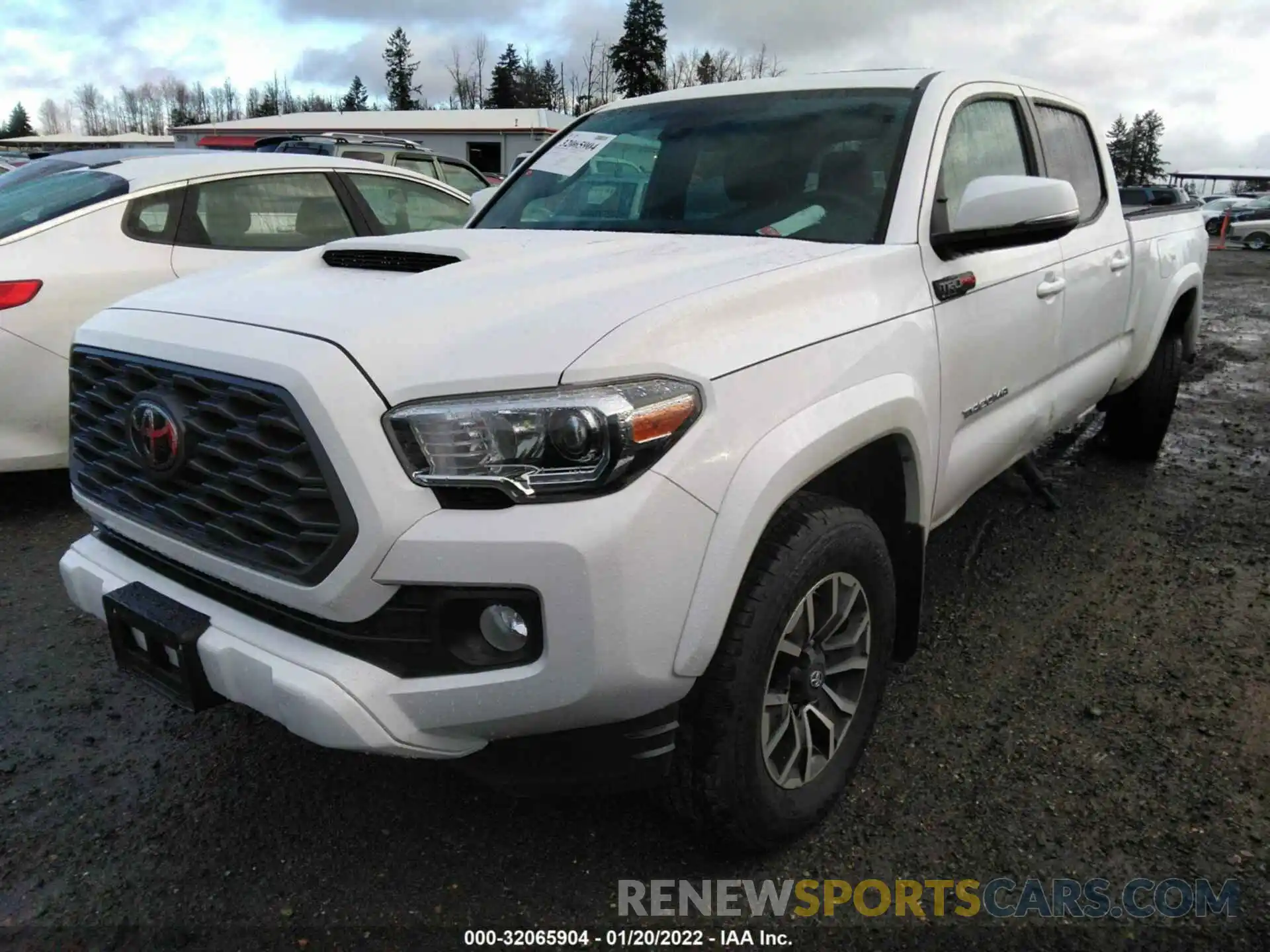 2 Photograph of a damaged car 5TFDZ5BN0LX052253 TOYOTA TACOMA 4WD 2020