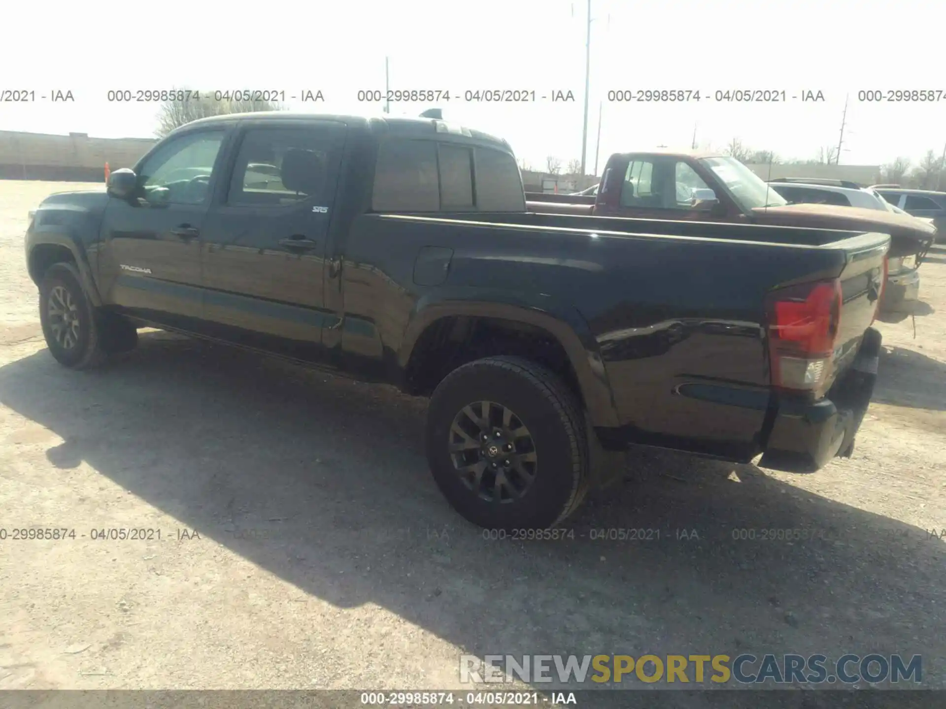 3 Photograph of a damaged car 5TFDZ5BN7LX047213 TOYOTA TACOMA 4WD 2020