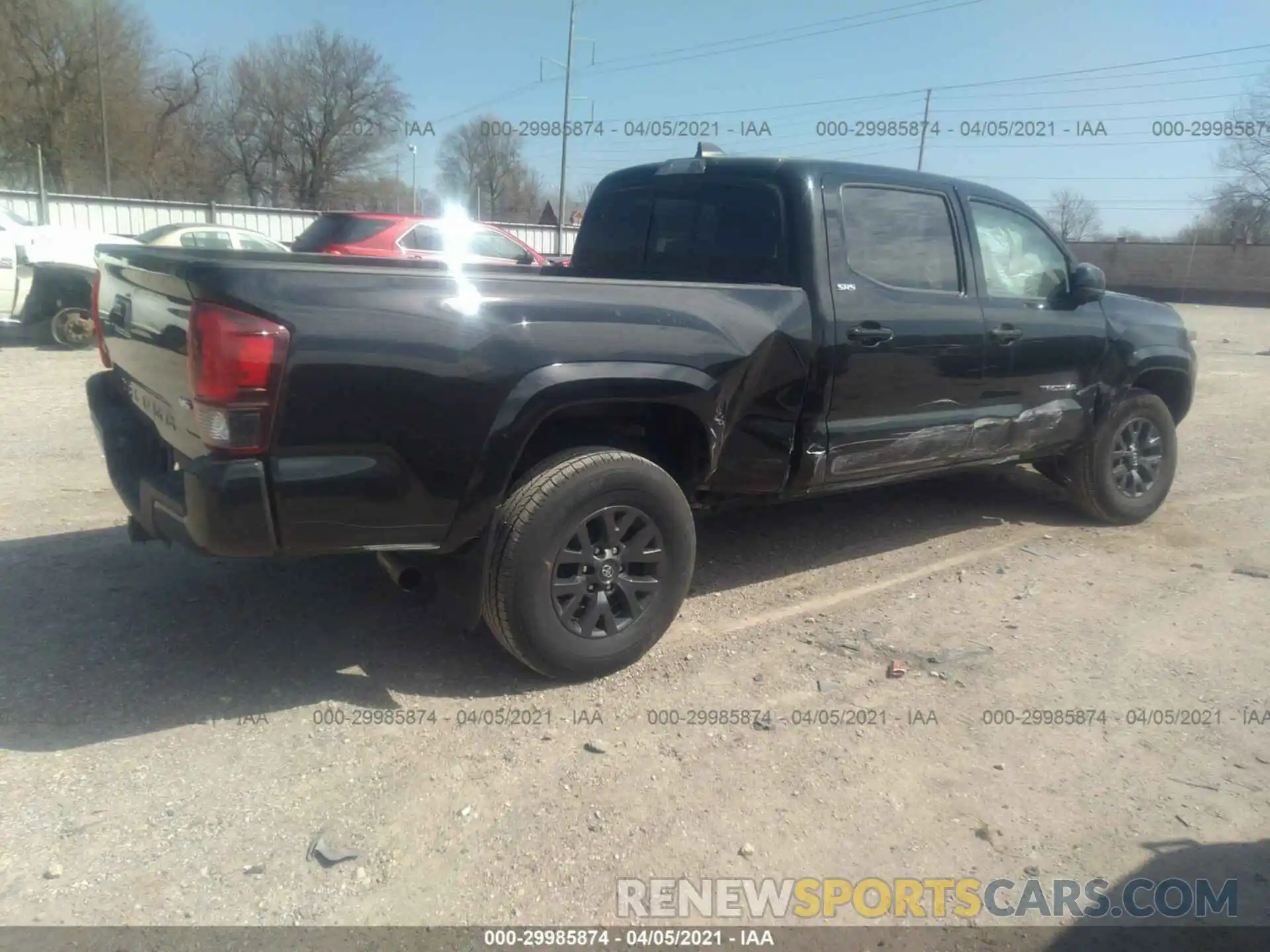 4 Фотография поврежденного автомобиля 5TFDZ5BN7LX047213 TOYOTA TACOMA 4WD 2020