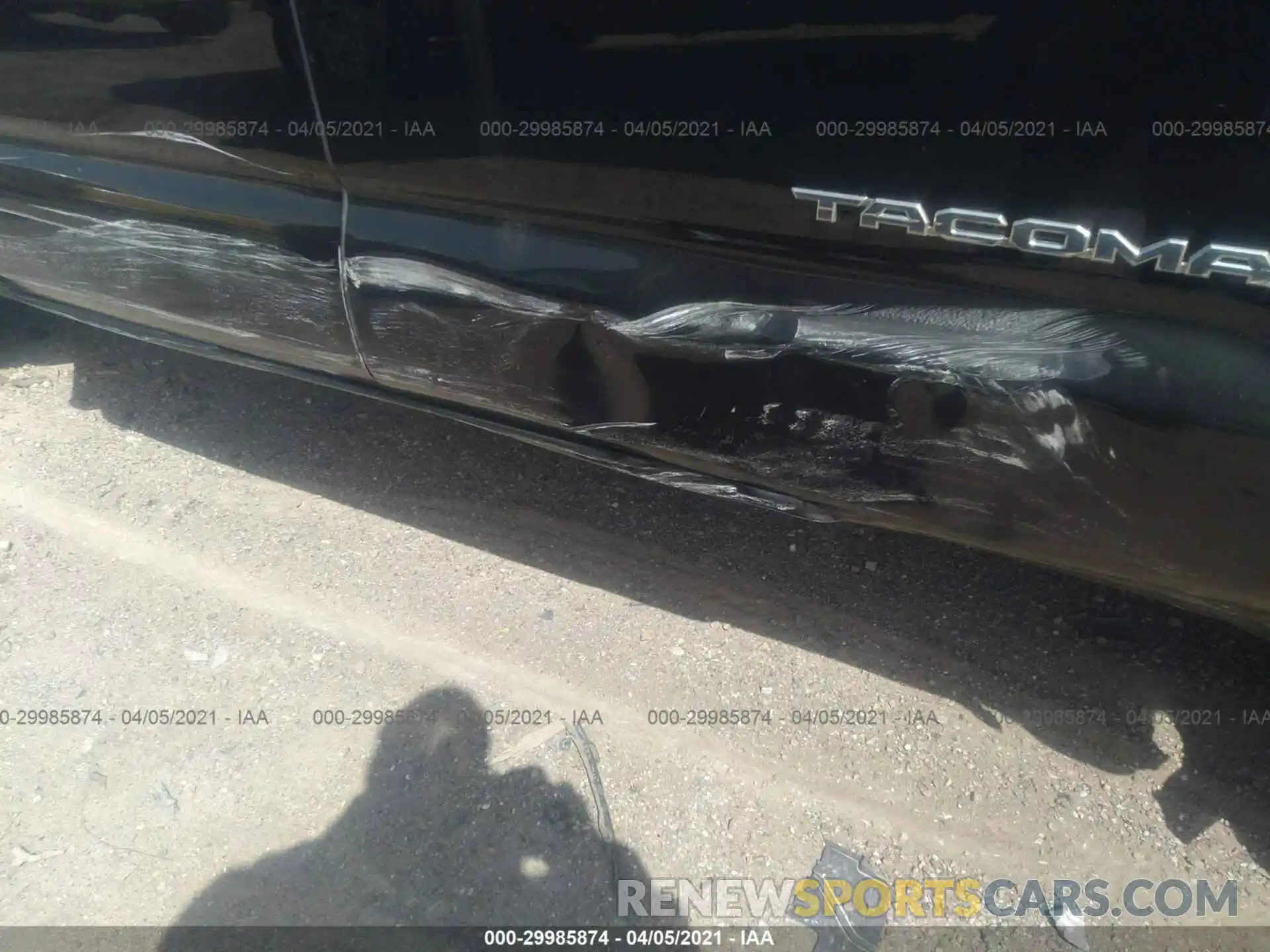 6 Photograph of a damaged car 5TFDZ5BN7LX047213 TOYOTA TACOMA 4WD 2020