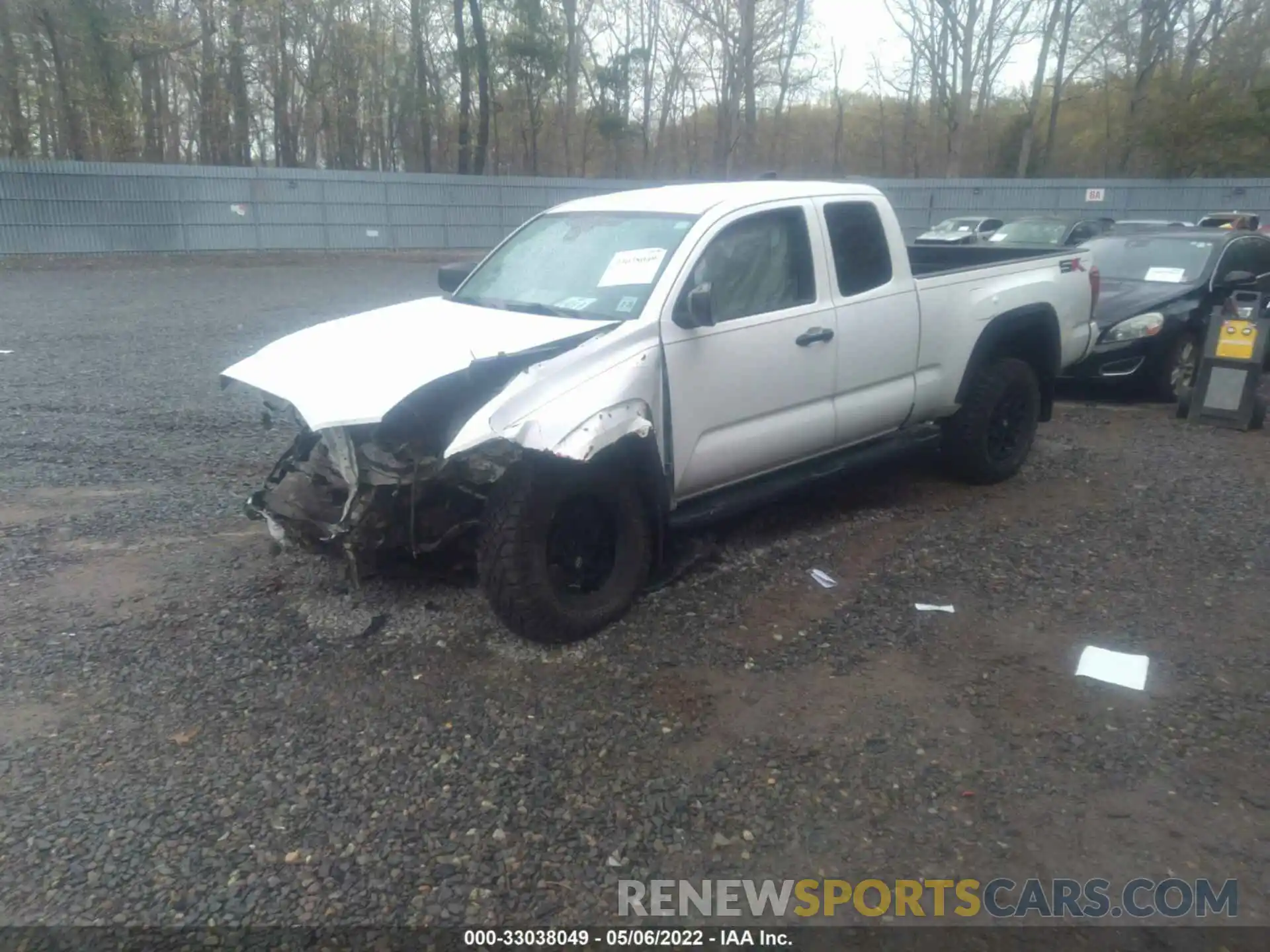 2 Photograph of a damaged car 5TFSX5EN1LX072231 TOYOTA TACOMA 4WD 2020