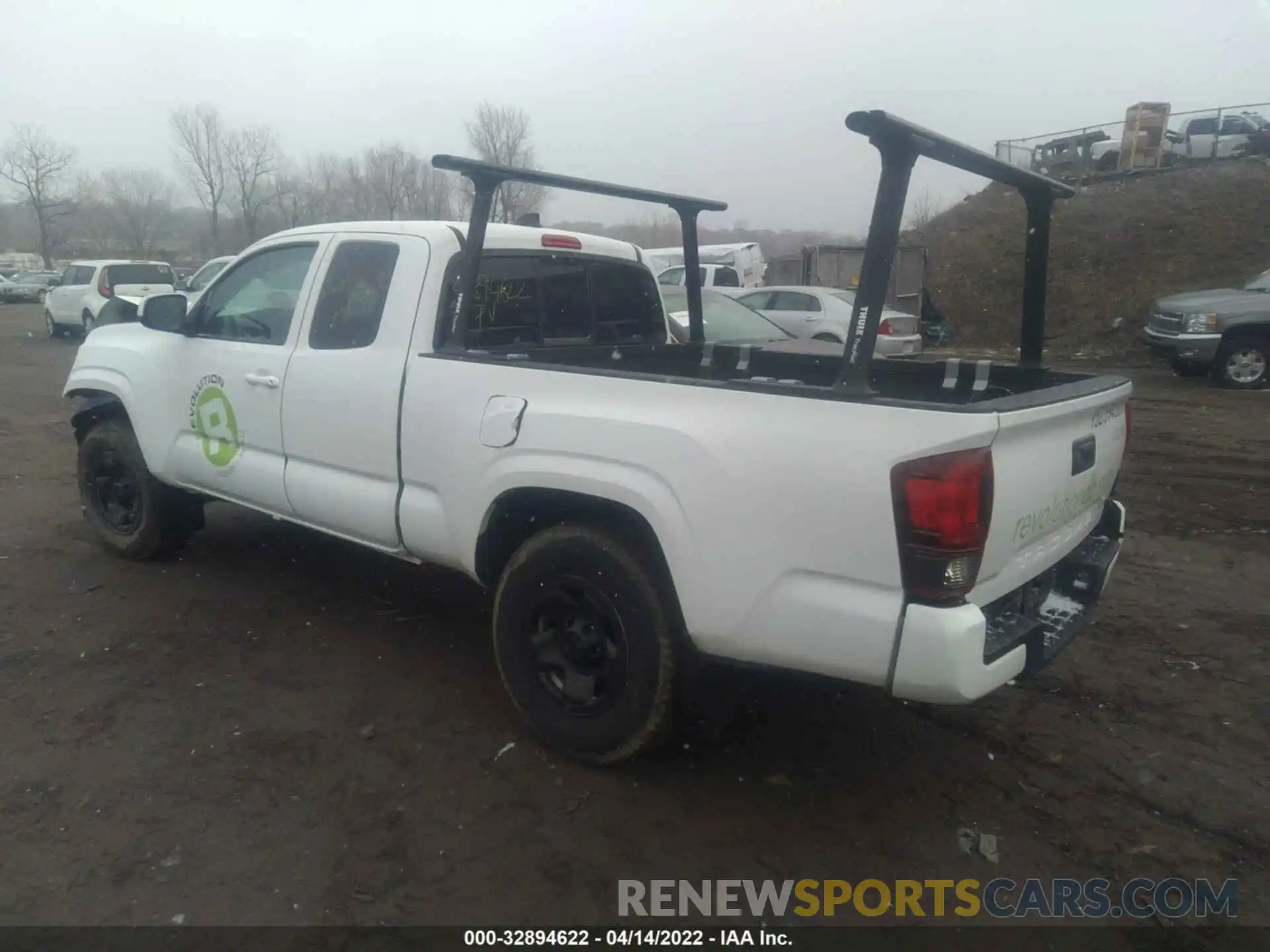 3 Фотография поврежденного автомобиля 5TFSX5EN2LX071220 TOYOTA TACOMA 4WD 2020