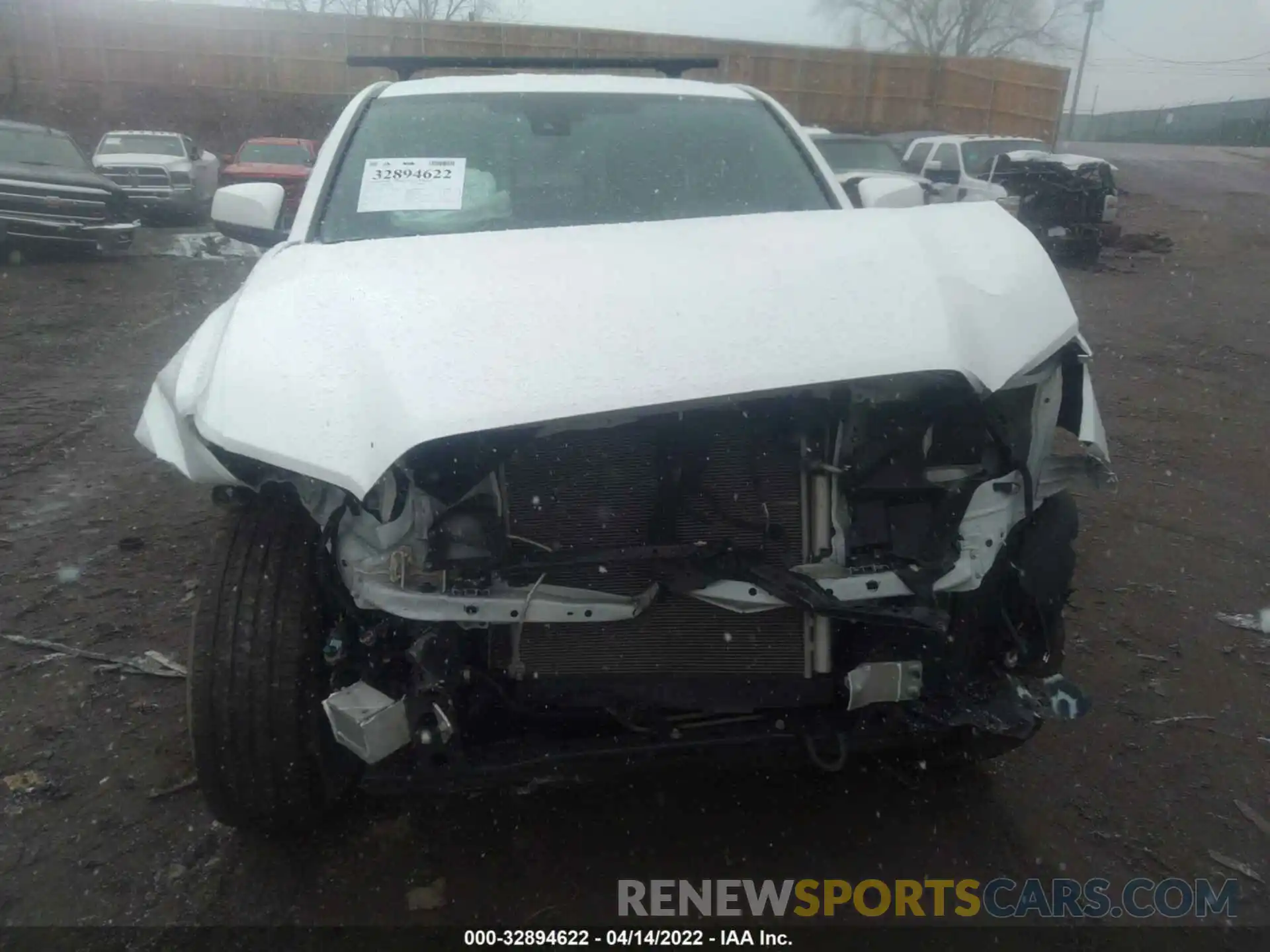 6 Photograph of a damaged car 5TFSX5EN2LX071220 TOYOTA TACOMA 4WD 2020