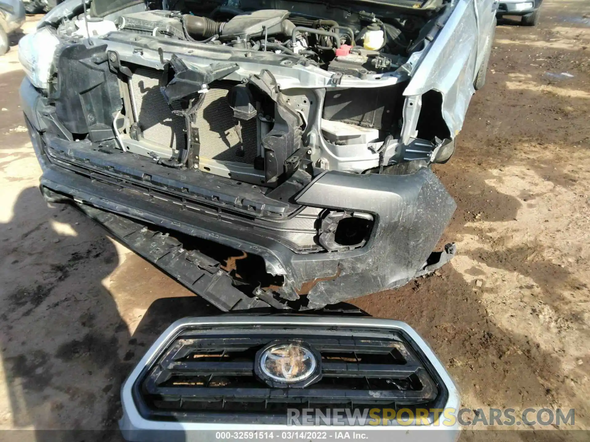 12 Photograph of a damaged car 5TFSX5EN2LX073016 TOYOTA TACOMA 4WD 2020