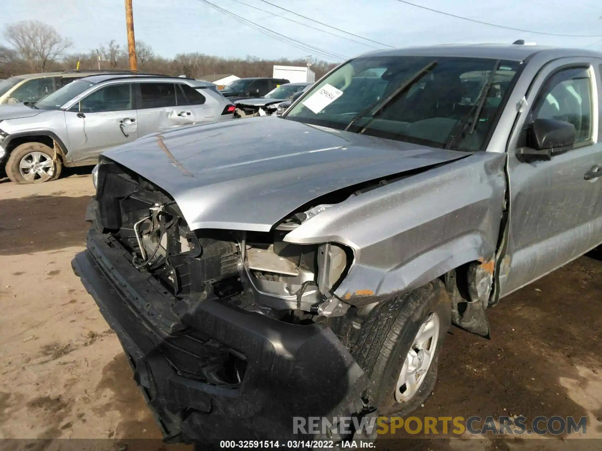 6 Photograph of a damaged car 5TFSX5EN2LX073016 TOYOTA TACOMA 4WD 2020