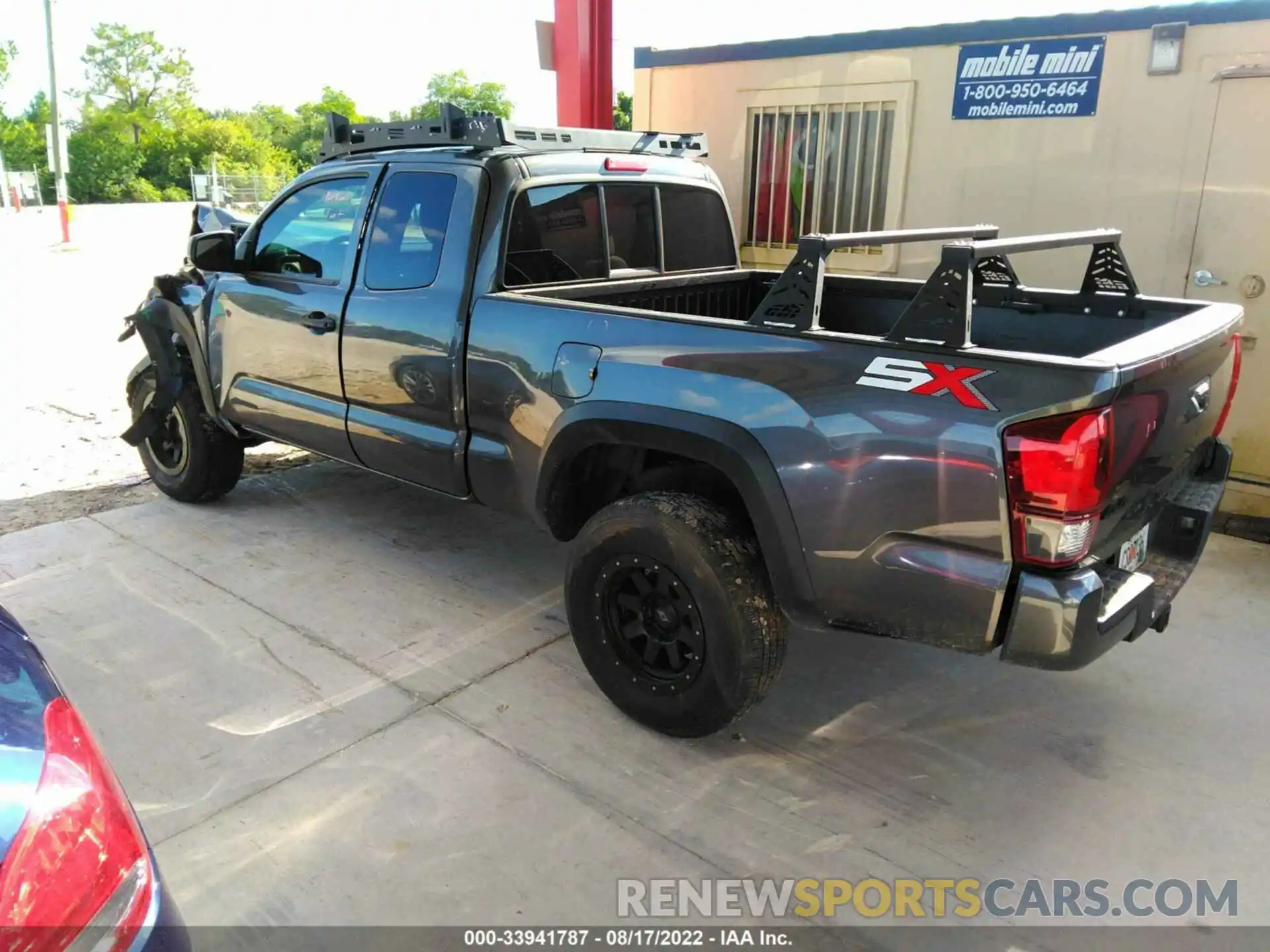 3 Photograph of a damaged car 5TFSX5EN5LX072457 TOYOTA TACOMA 4WD 2020