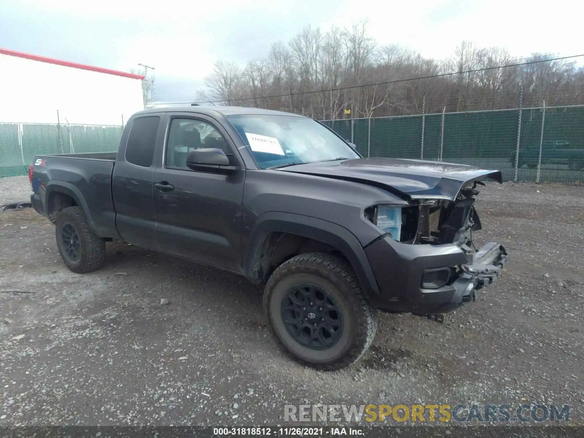 1 Photograph of a damaged car 5TFSX5EN6LX071110 TOYOTA TACOMA 4WD 2020