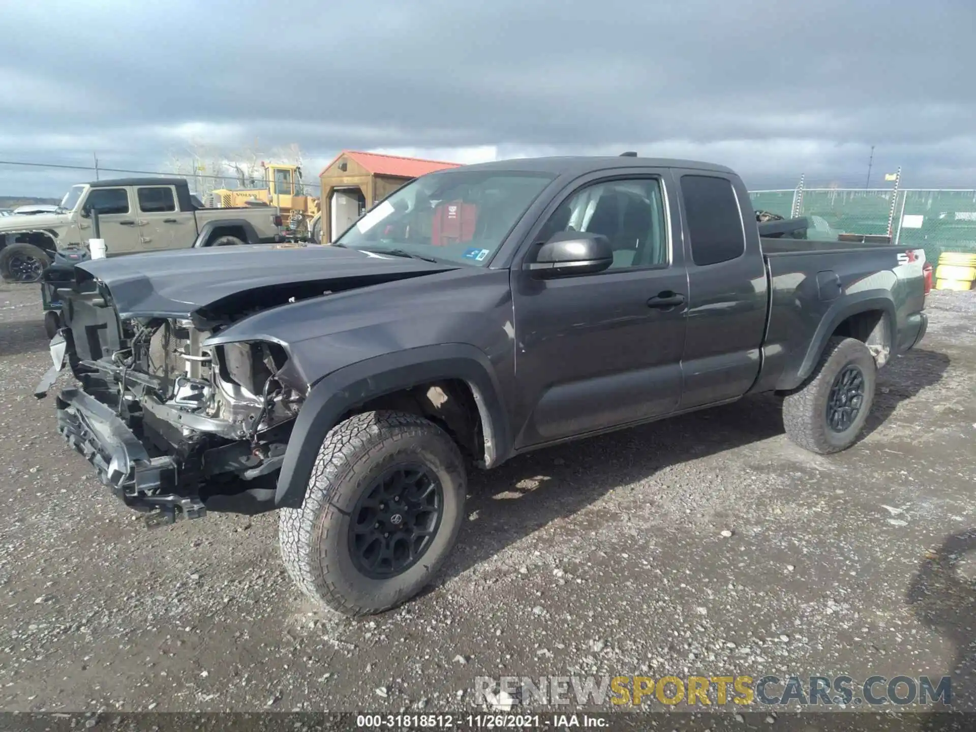 2 Фотография поврежденного автомобиля 5TFSX5EN6LX071110 TOYOTA TACOMA 4WD 2020