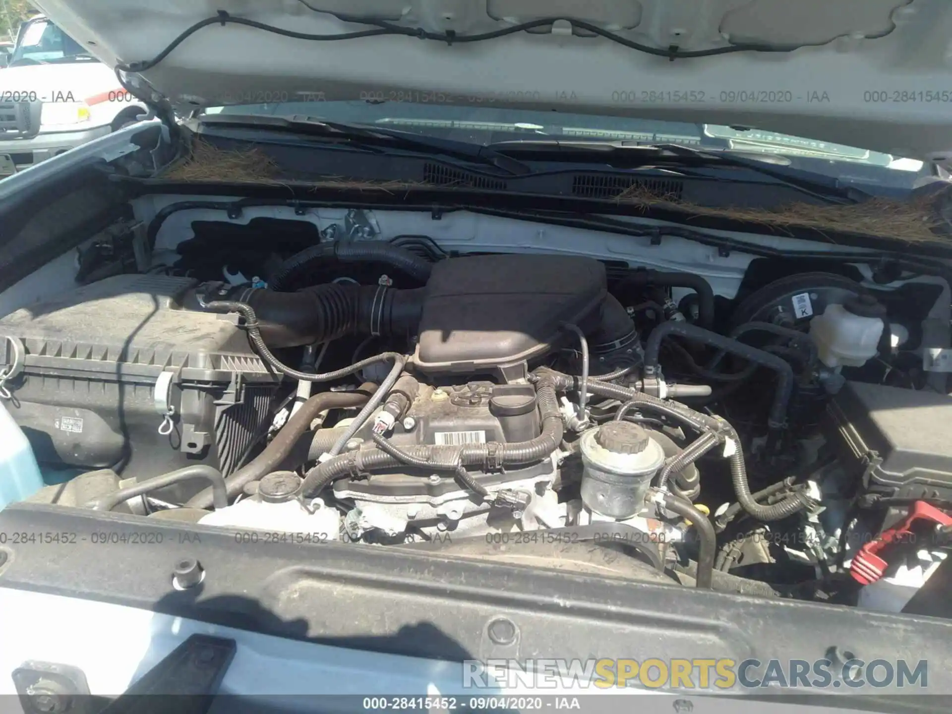 10 Photograph of a damaged car 5TFSX5EN7LX071097 TOYOTA TACOMA 4WD 2020