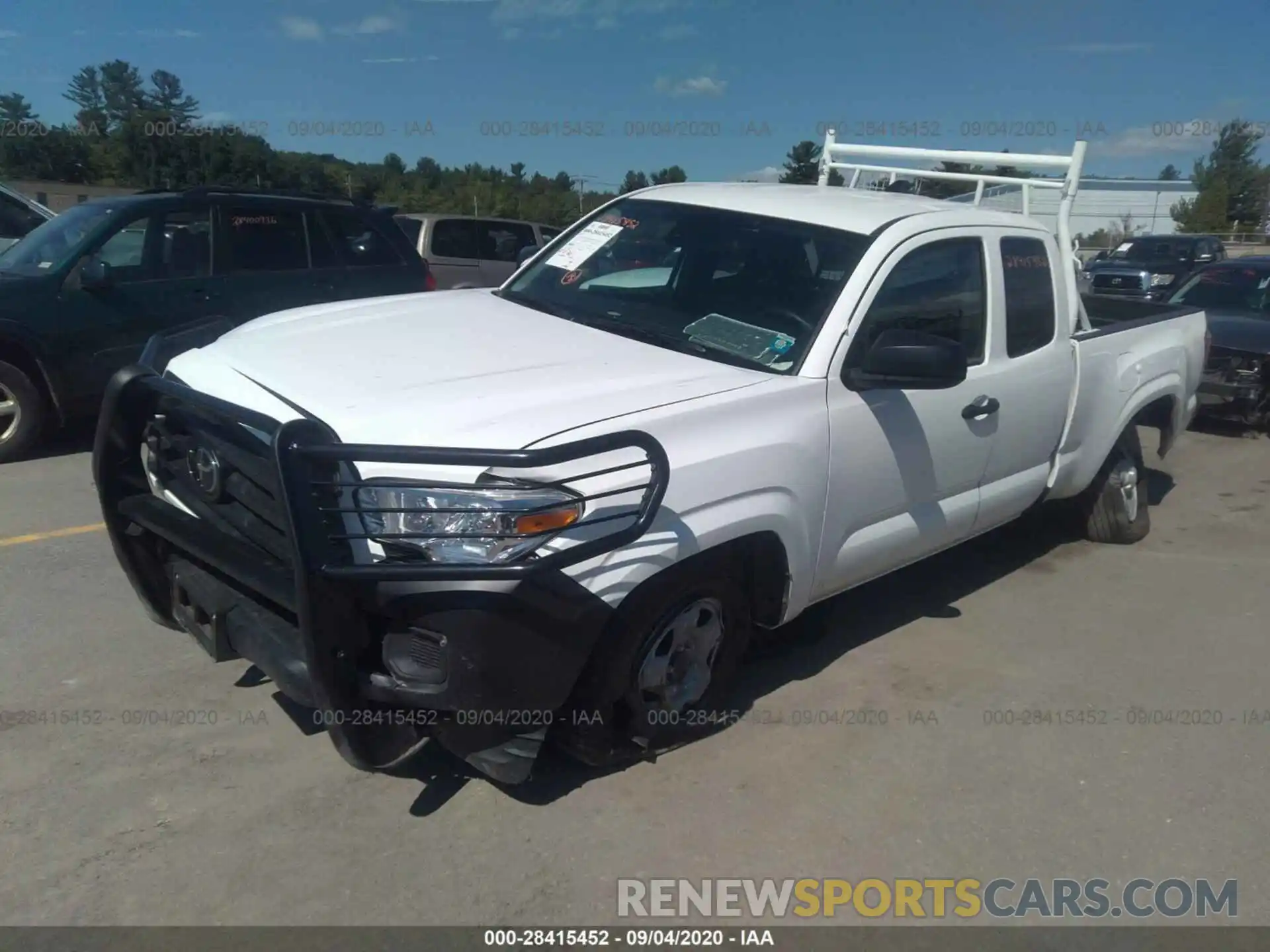 6 Photograph of a damaged car 5TFSX5EN7LX071097 TOYOTA TACOMA 4WD 2020