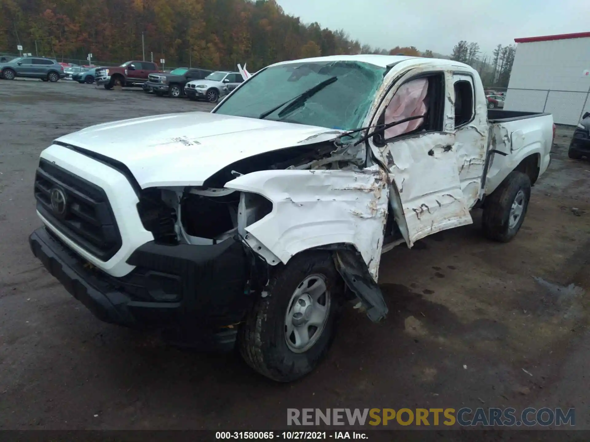 2 Photograph of a damaged car 5TFSX5EN8LX071108 TOYOTA TACOMA 4WD 2020