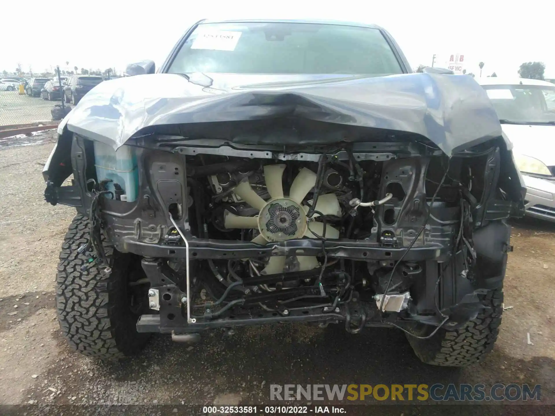 6 Photograph of a damaged car 3TMCZ5AN0MM380017 TOYOTA TACOMA 4WD 2021