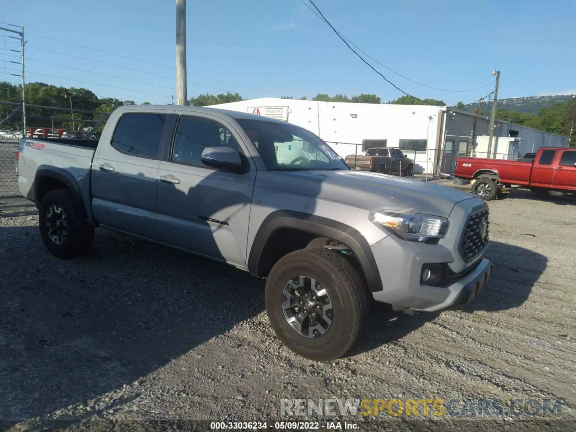 1 Photograph of a damaged car 3TMCZ5AN0MM380647 TOYOTA TACOMA 4WD 2021