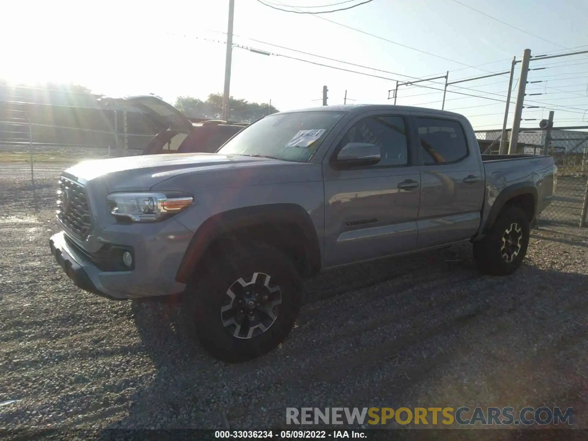 2 Photograph of a damaged car 3TMCZ5AN0MM380647 TOYOTA TACOMA 4WD 2021