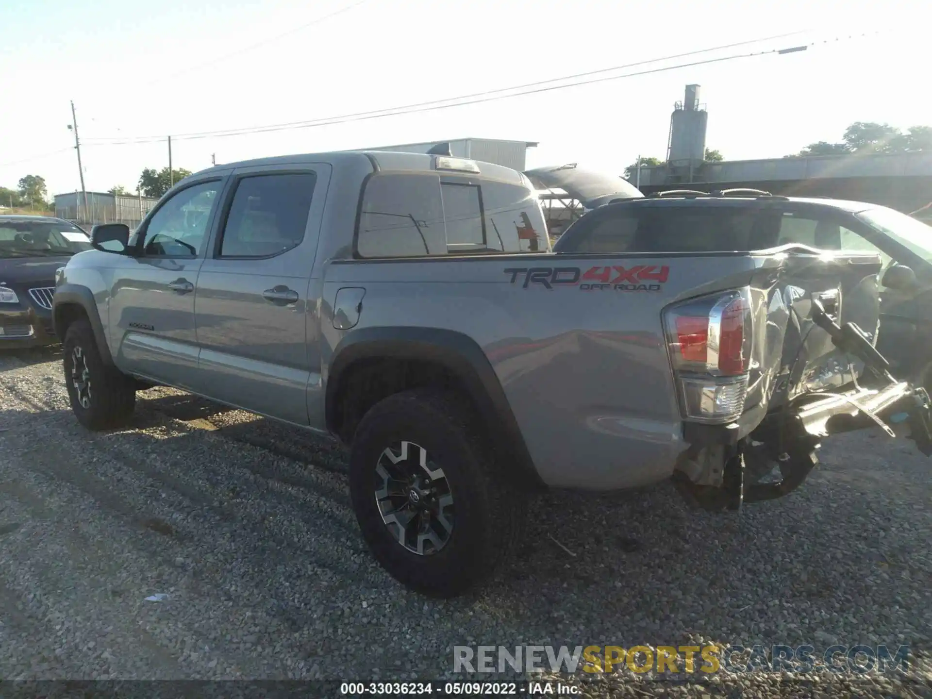 3 Photograph of a damaged car 3TMCZ5AN0MM380647 TOYOTA TACOMA 4WD 2021